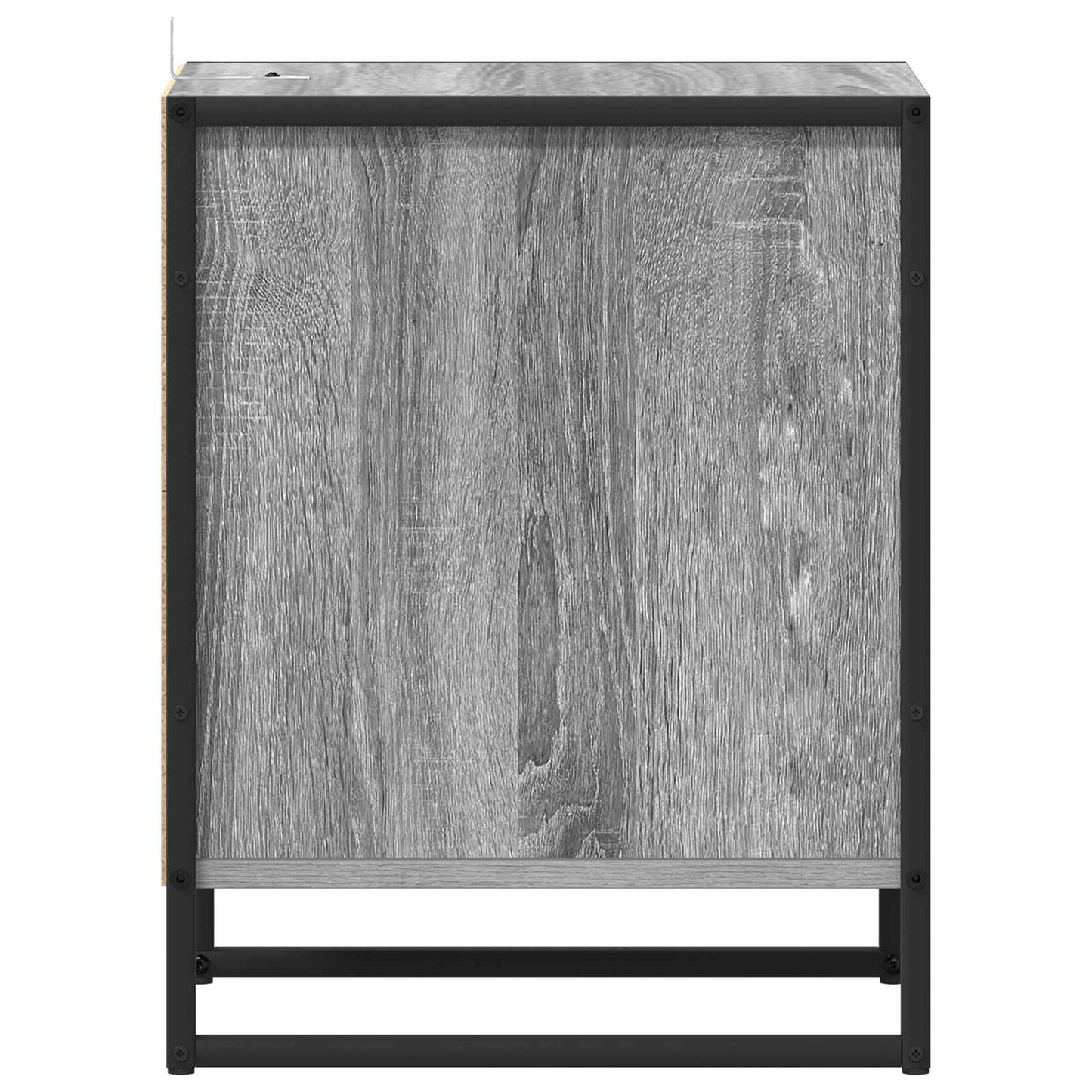 Nachttisch 2 stk. Graues Sonoma 39,5 x 30 x 50 cm Holzwerkstoff