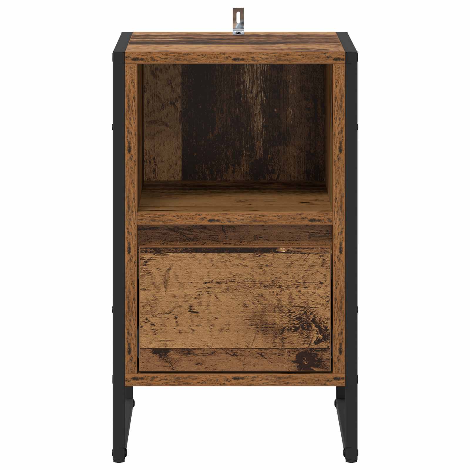 Nachttisch 2 stk. Altholz 39,5 x 30 x 50 cm Holzwerkstoff