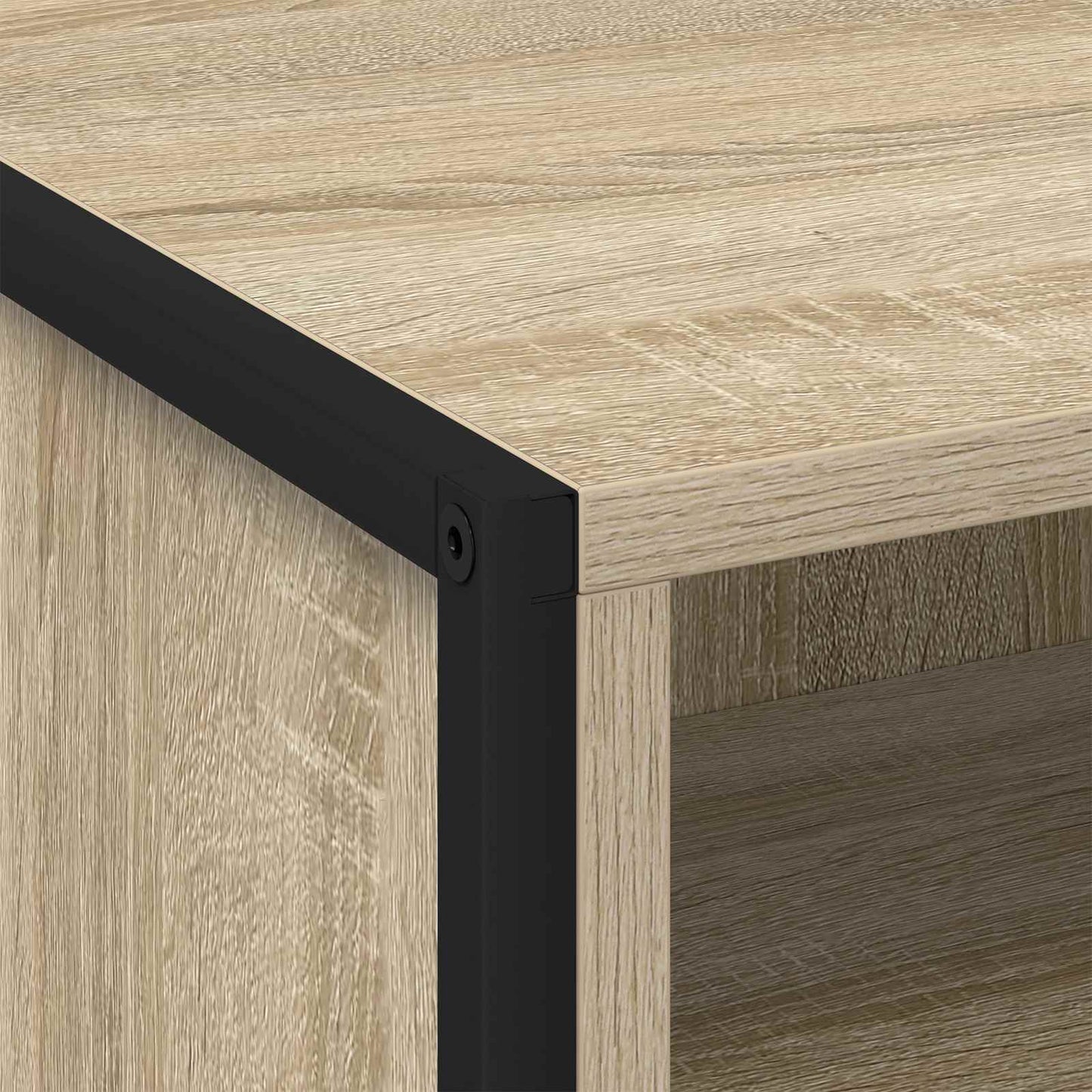 Nachttisch 2 Stk. Sonoma 50 x 39,5 x 50 cm Holzwerkstoff