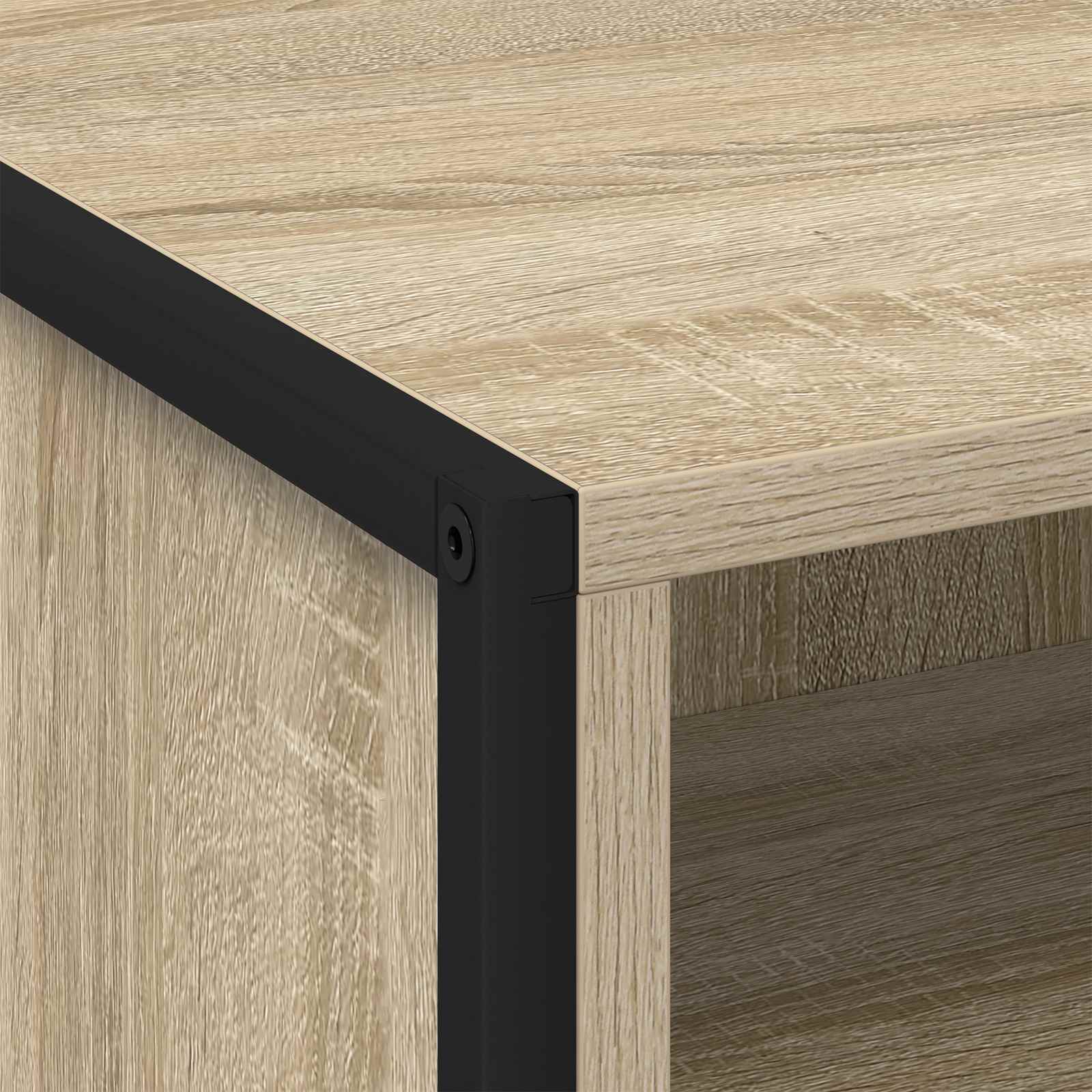 Nachttisch 2 Stk. Sonoma 50 x 39,5 x 50 cm Holzwerkstoff