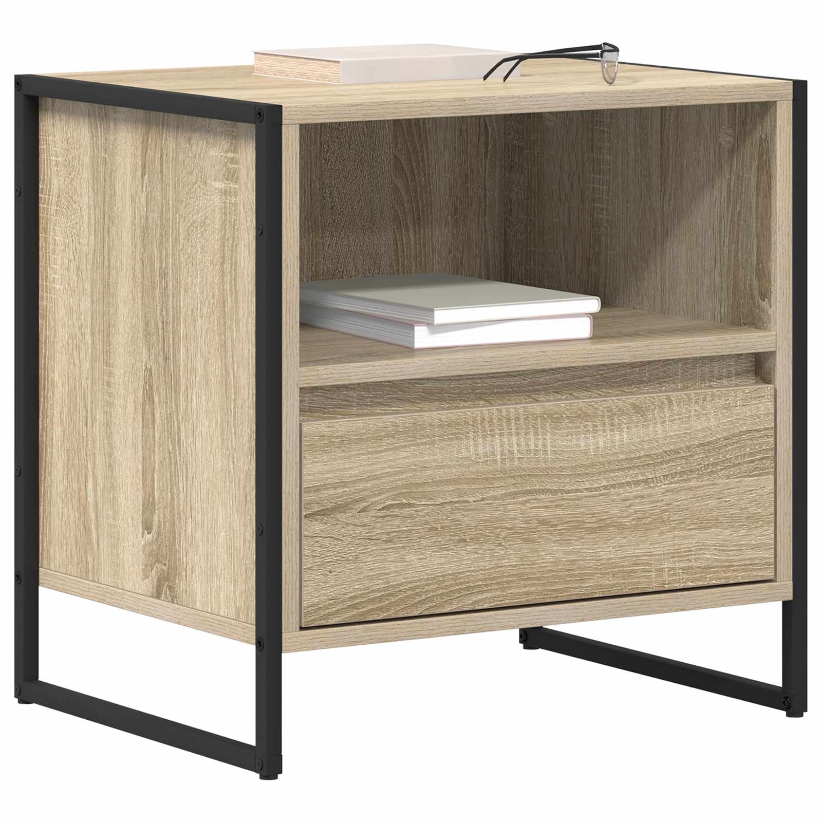 Nachttisch 2 Stk. Sonoma 50 x 39,5 x 50 cm Holzwerkstoff