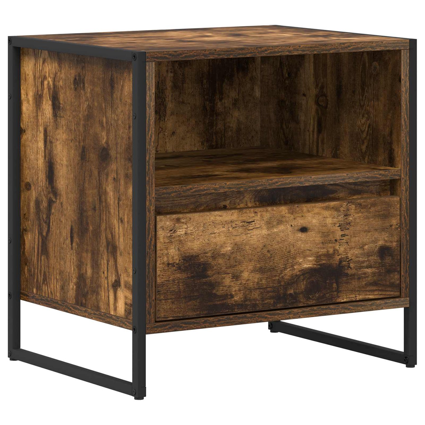 Nachttisch 2 Stk. Raucharbe 50 x 39,5 x 50 cm Holzwerkstoff
