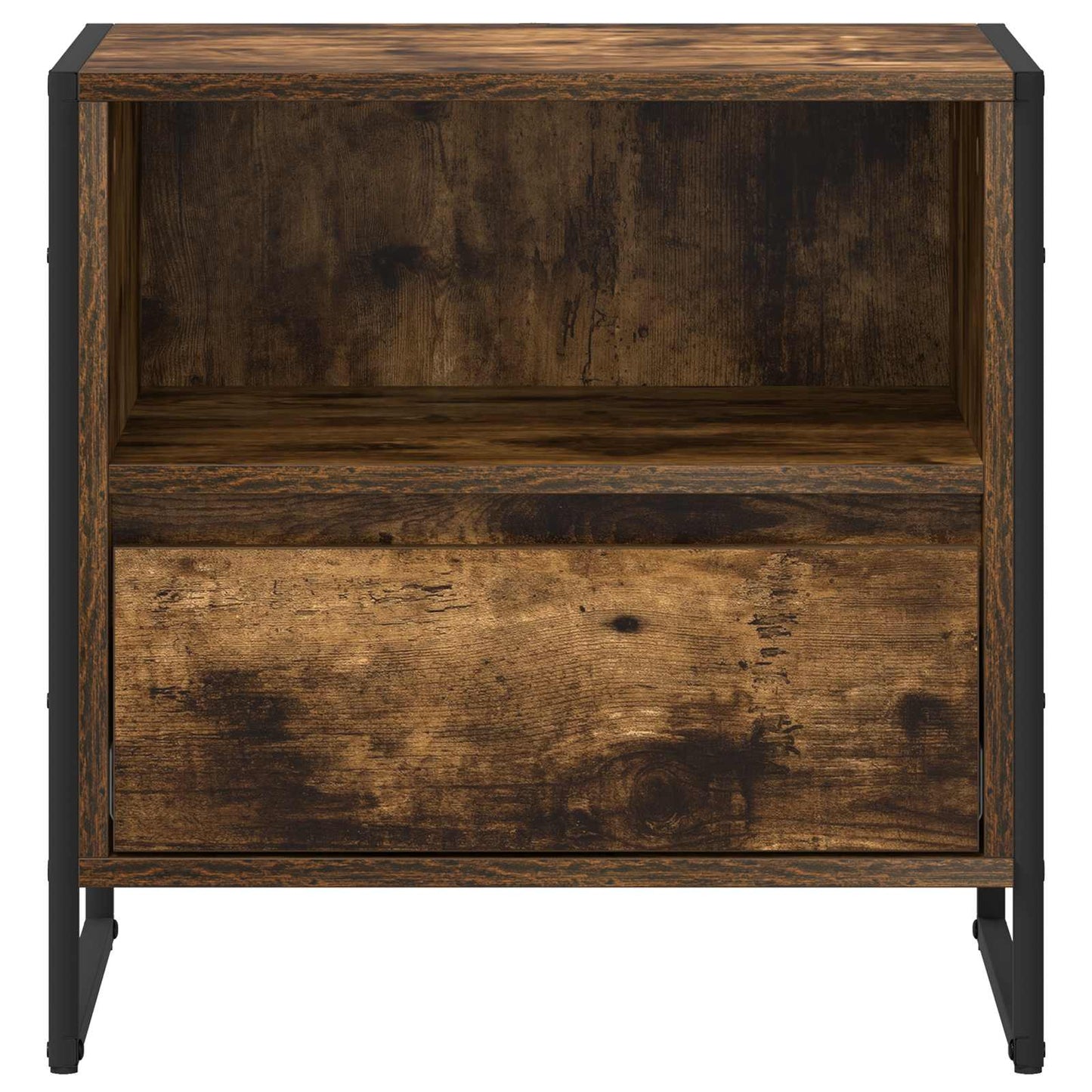 Nachttisch 2 Stk. Raucharbe 50 x 39,5 x 50 cm Holzwerkstoff