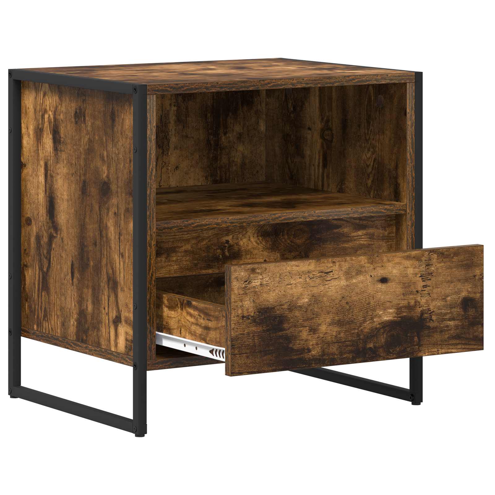 Nachttisch 2 Stk. Raucharbe 50 x 39,5 x 50 cm Holzwerkstoff