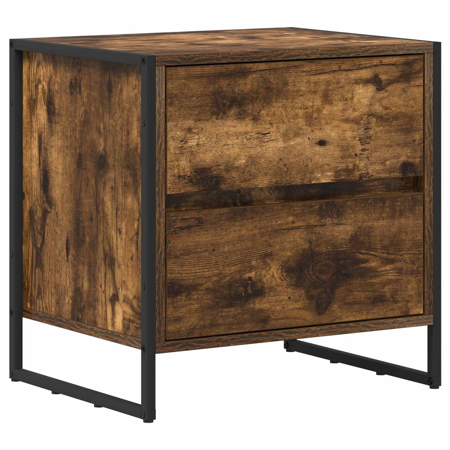 Nachttisch 2 stk. Raucharbe 50 x 39,5 x 50 cm Holzwerkstoff