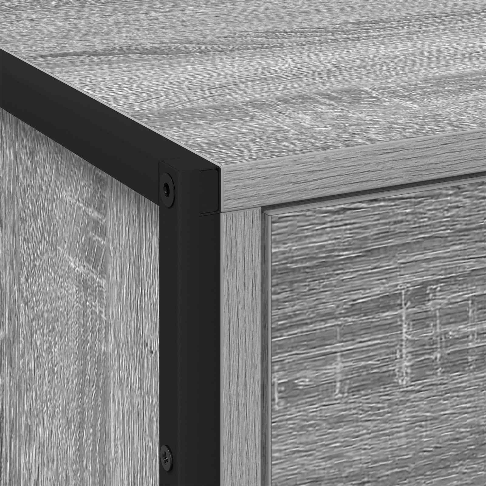 Nachttisch Graues Sonoma 50 x 39,5 x 50 cm Holzwerkstoff