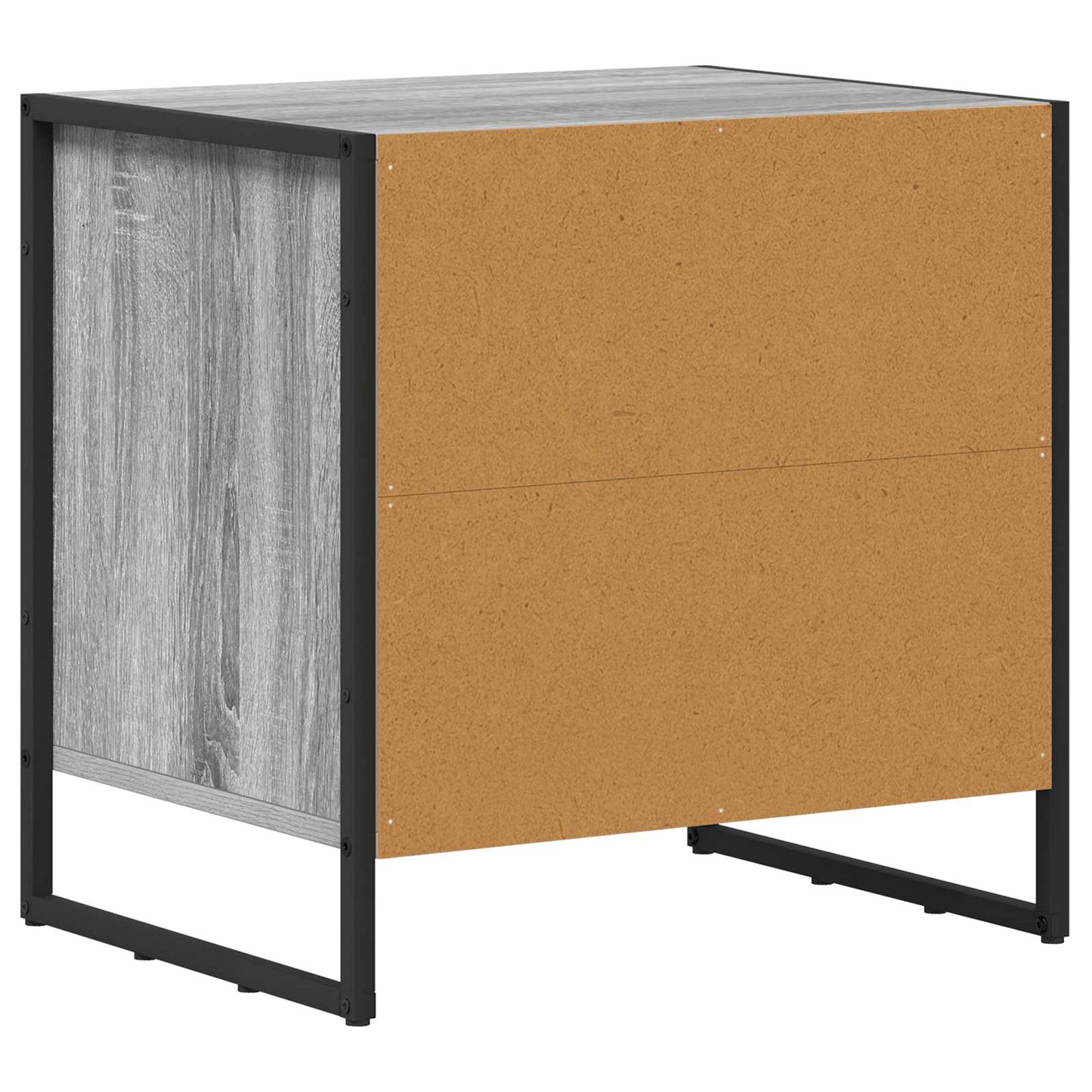 Nachttisch Graues Sonoma 50 x 39,5 x 50 cm Holzwerkstoff