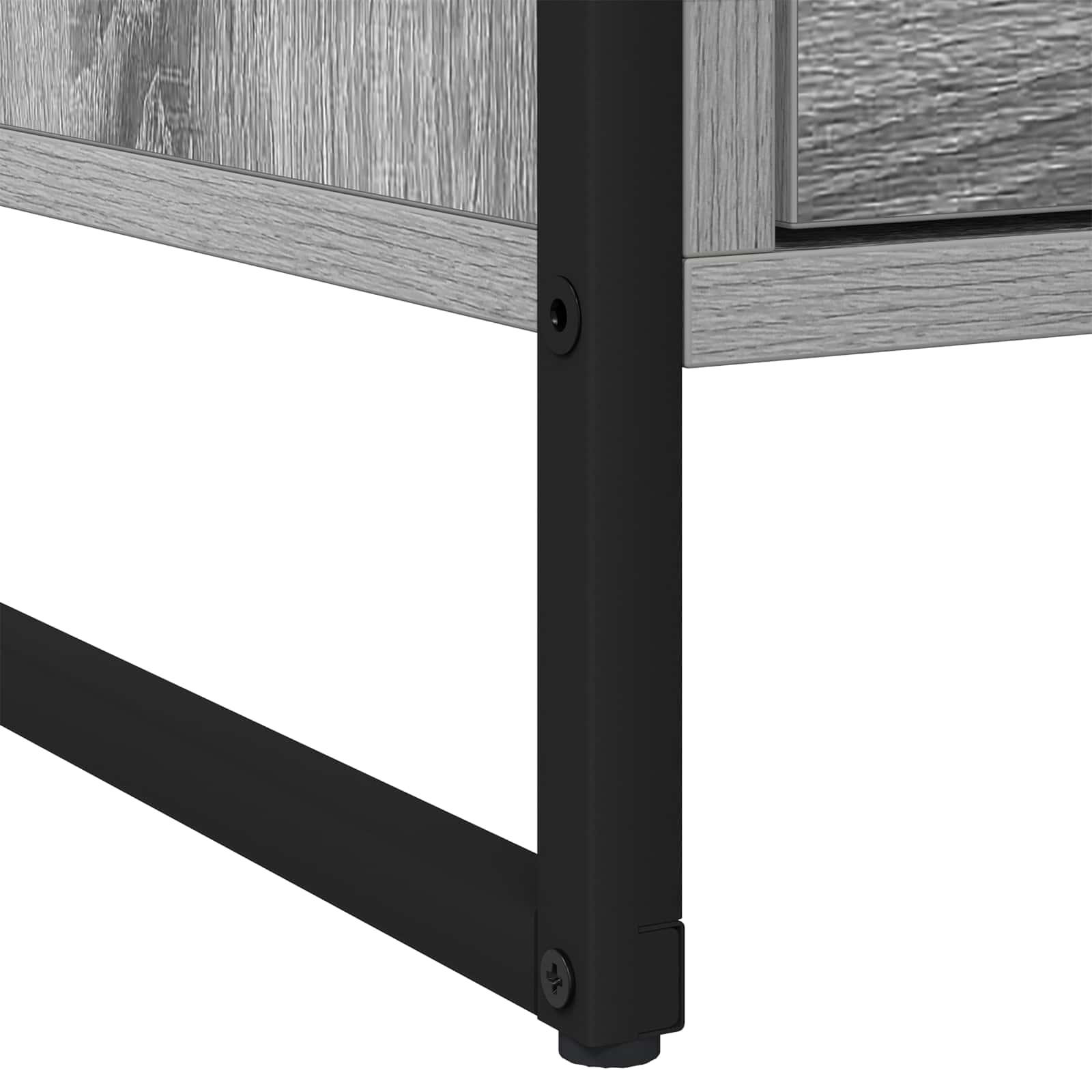 Nachttisch 2 stk. Graues Sonoma 50 x 39,5 x 50 cm Holzwerkstoff