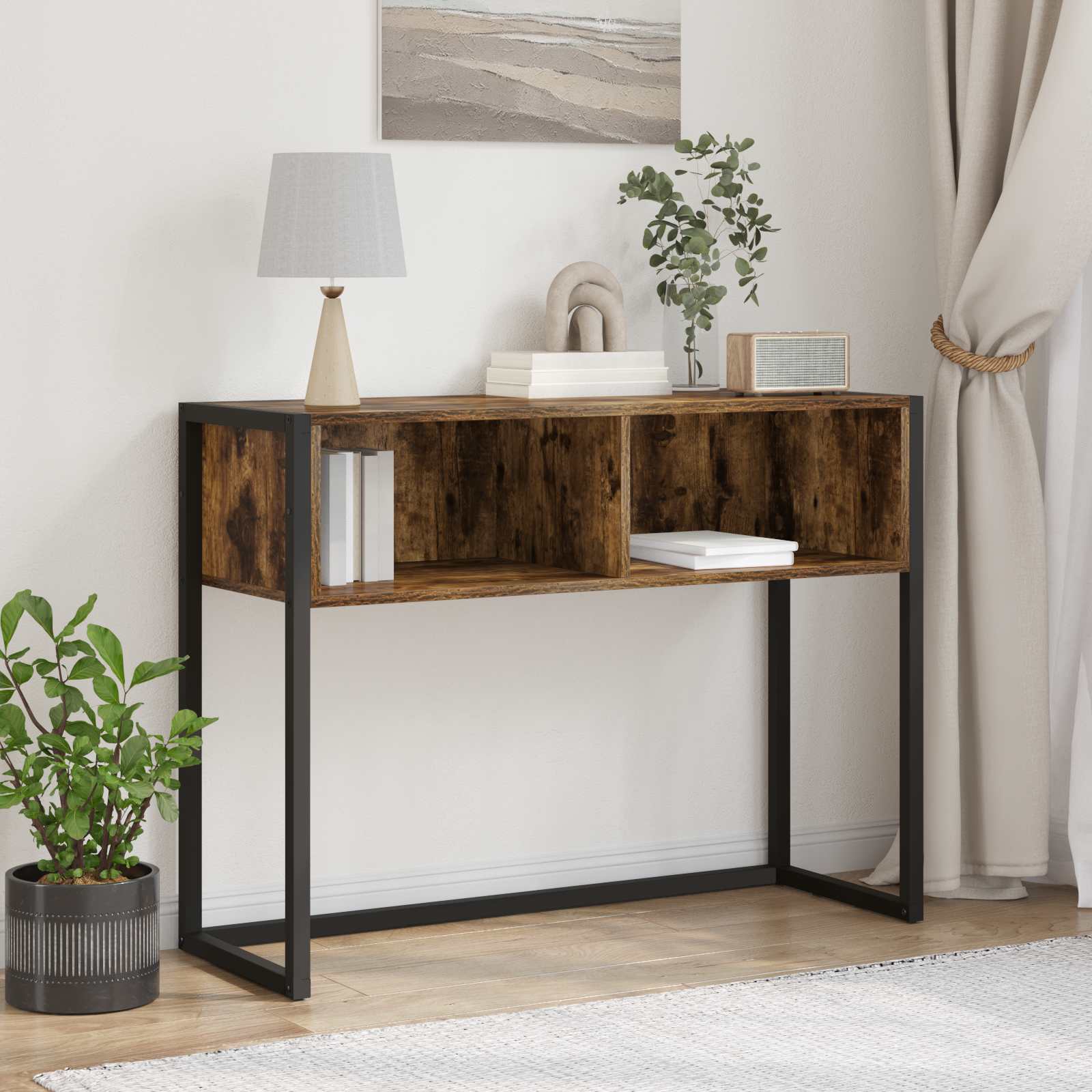 Beistelltisch Raucharbe 100 x 36 x 75 cm Holzwerkstoff