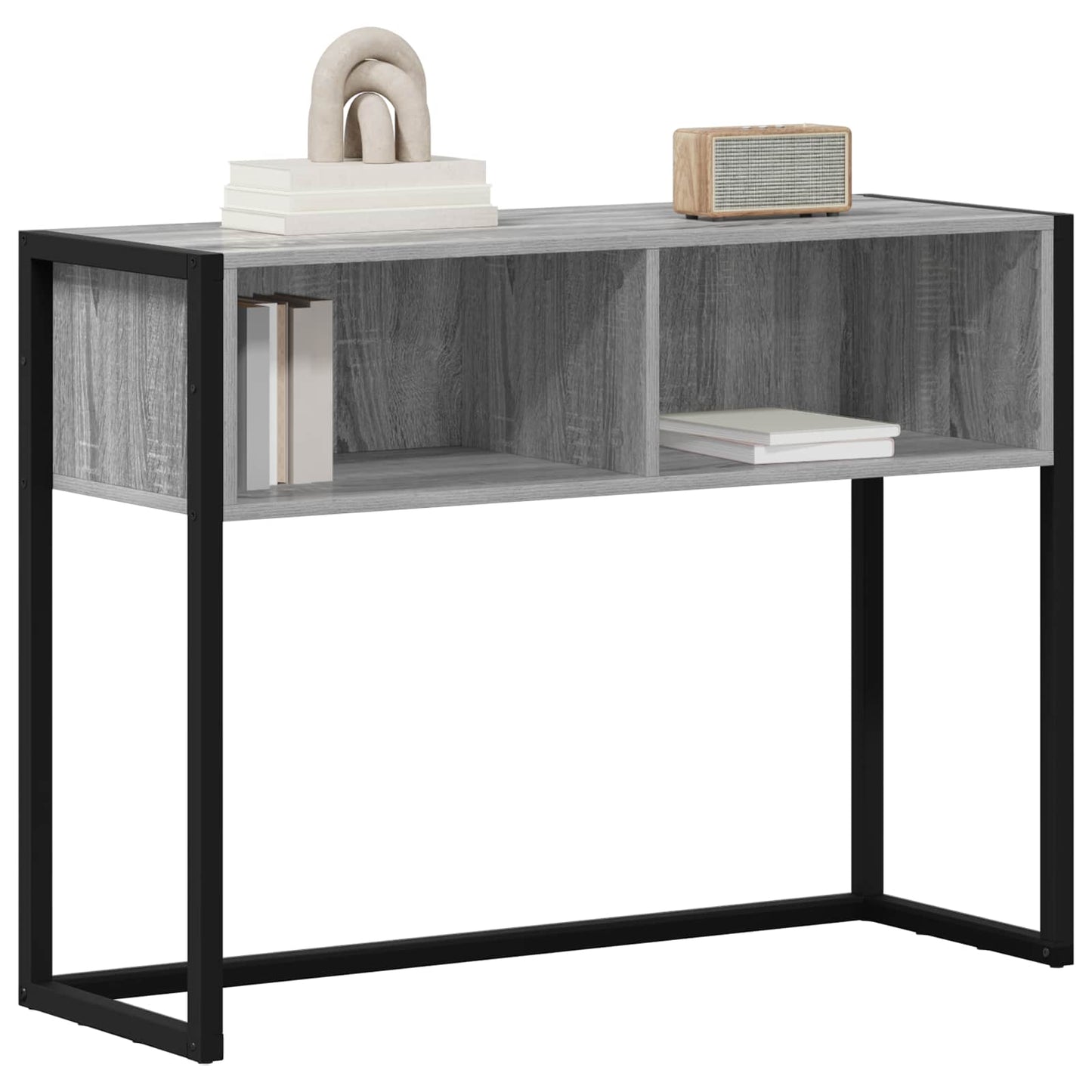 Beistelltisch Graues Sonoma 100 x 36 x 75 cm Holzwerkstoff