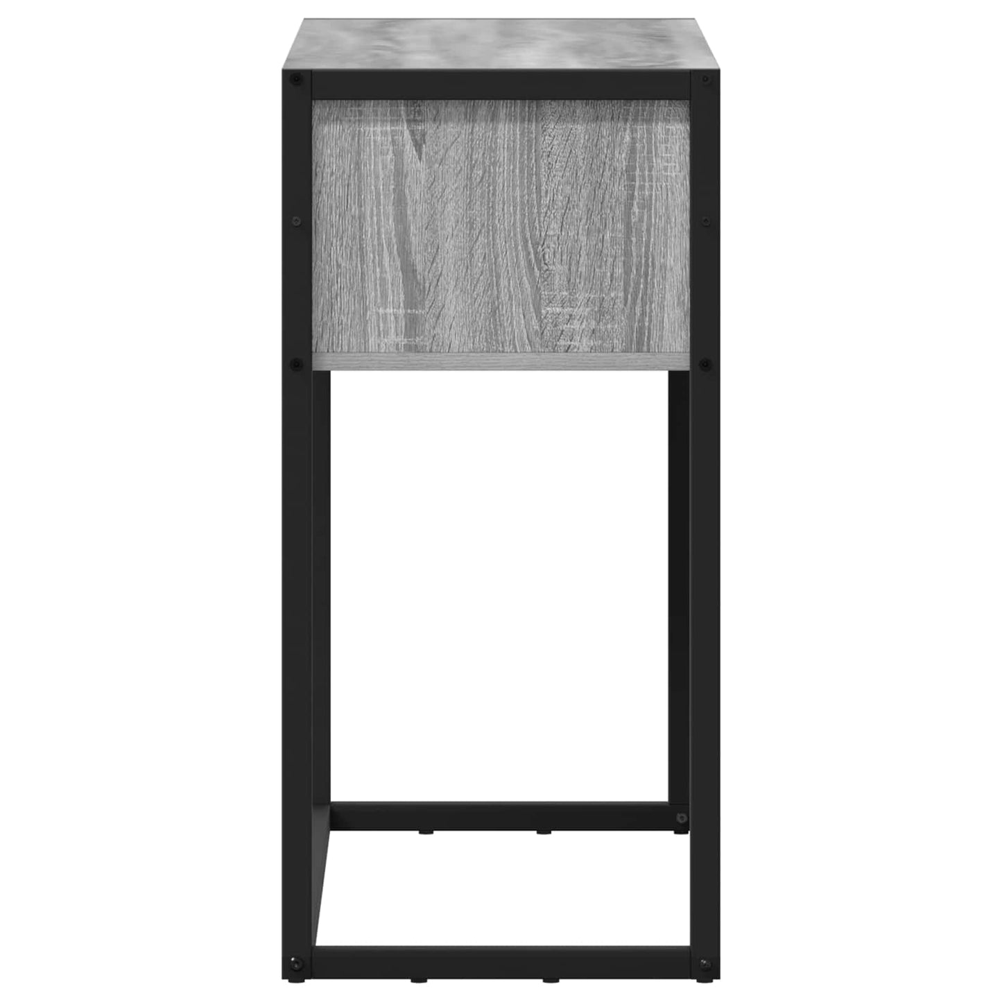Beistelltisch Graues Sonoma 100 x 36 x 75 cm Holzwerkstoff