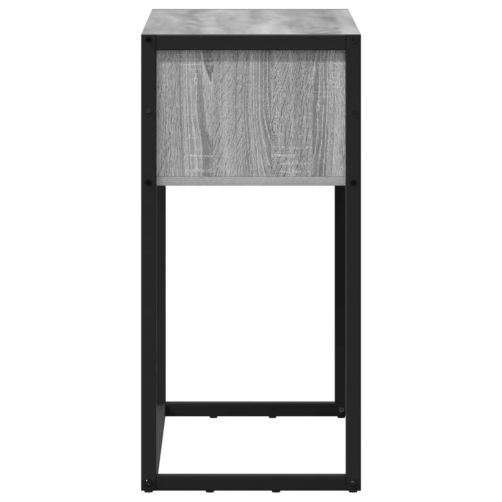 Beistelltisch Graues Sonoma 100 x 36 x 75 cm Holzwerkstoff