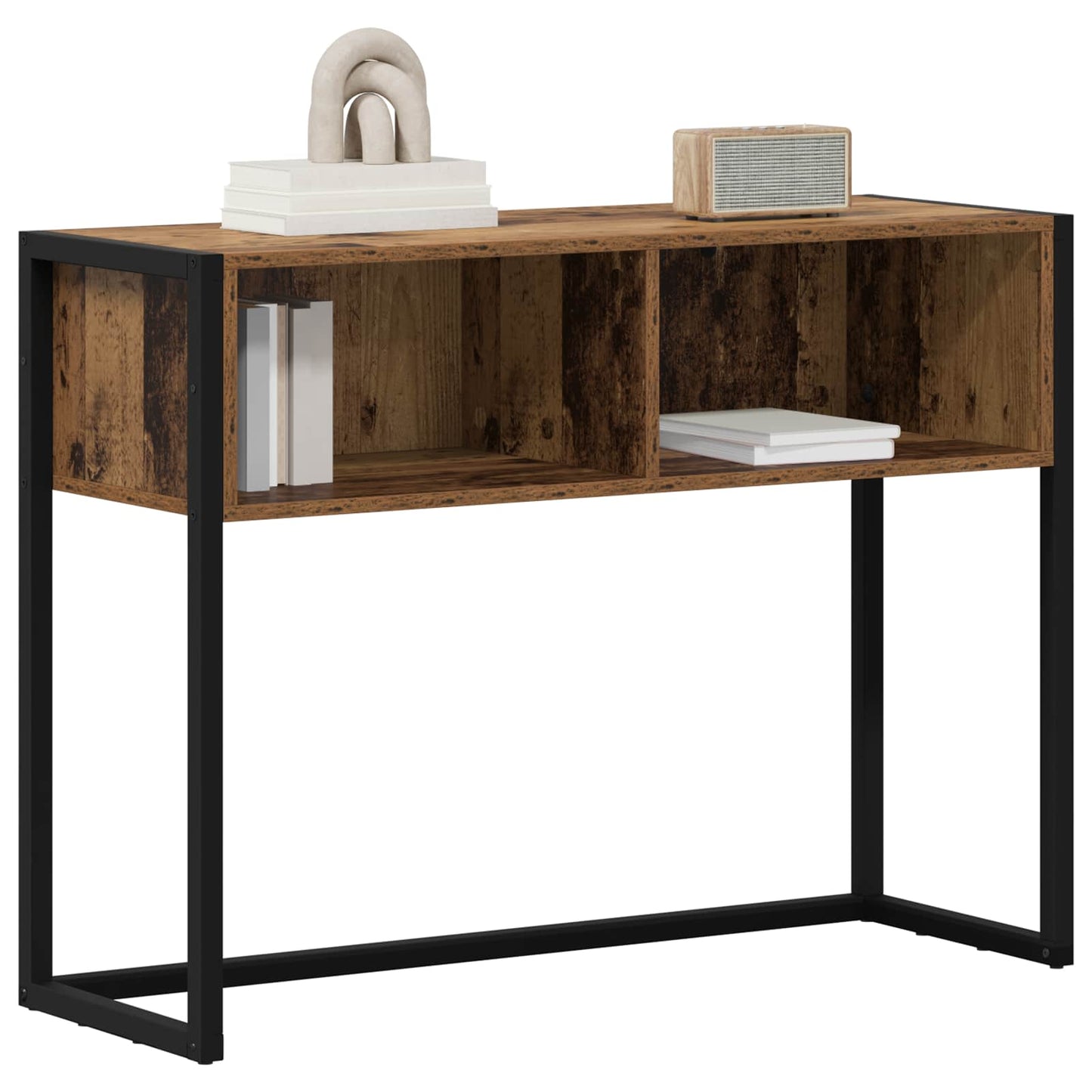 Beistelltisch Altholz 100 x 36 x 75 cm Holzwerkstoff