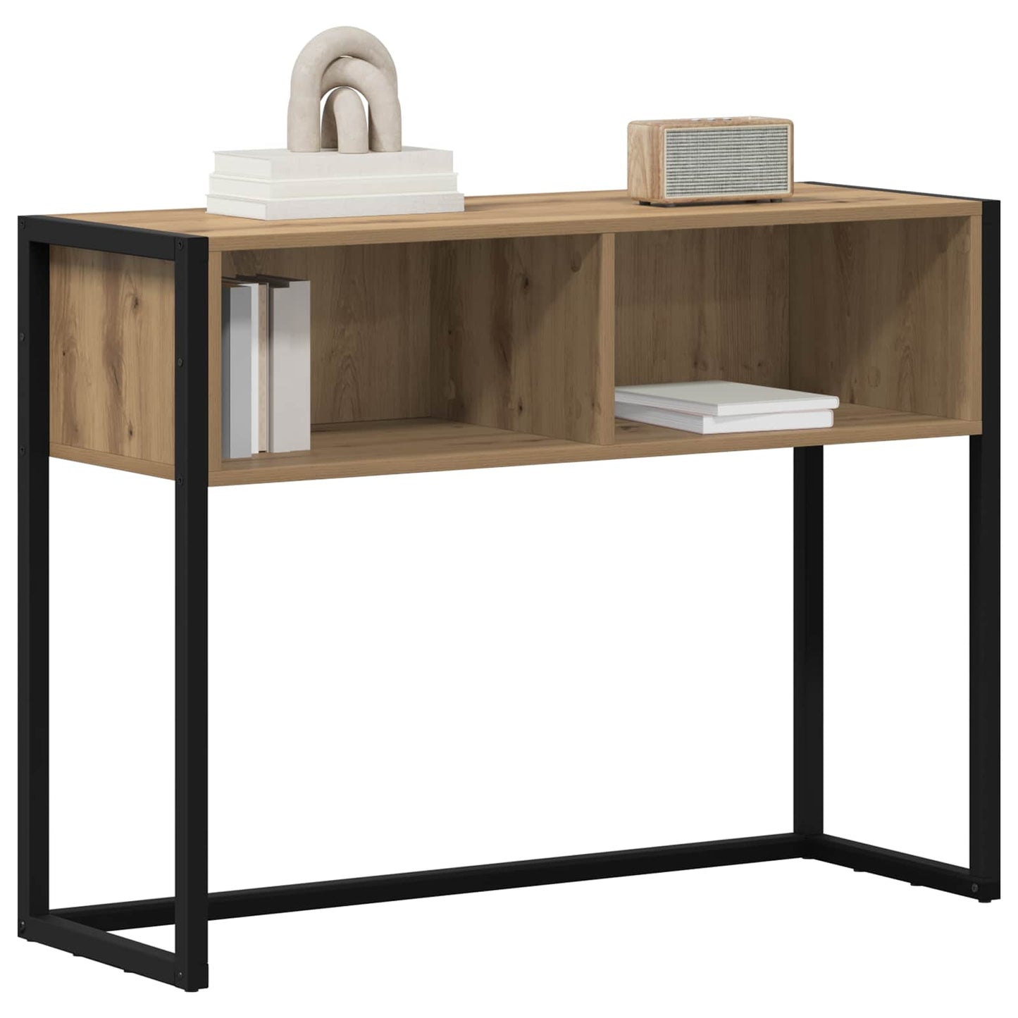 Beistelltisch Kunsthandwerk Eiche 100 x 36 x 75 cm
