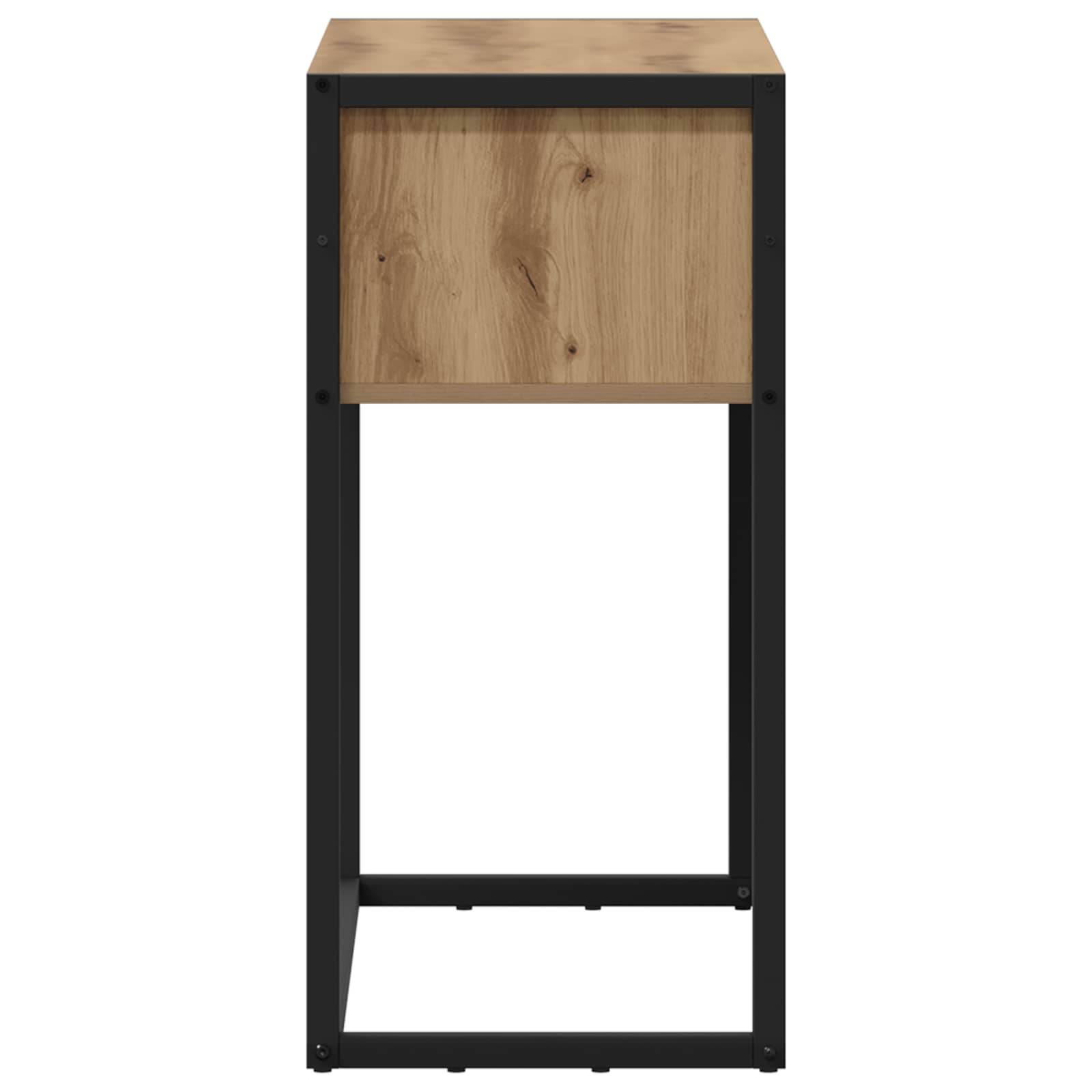 Beistelltisch Kunsthandwerk Eiche 100 x 36 x 75 cm
