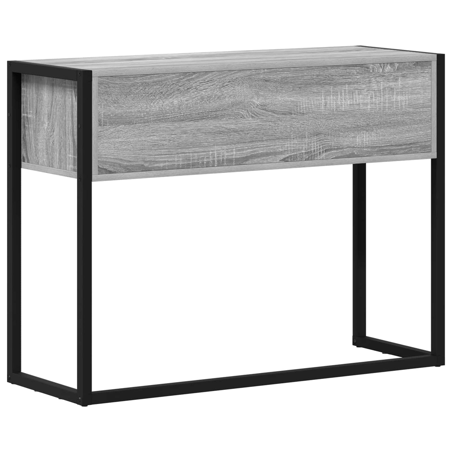 Beistelltisch Sonoma-Grau 100 x 36 x 75 cm Holzwerkstoff