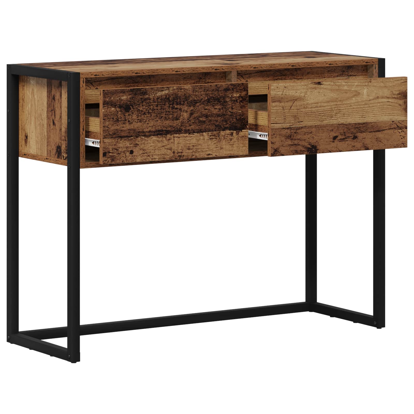Beistelltisch Altholz 100 x 36 x 75 cm Holzwerkstoff
