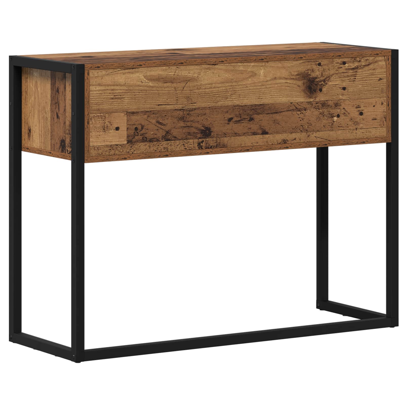 Beistelltisch Altholz 100 x 36 x 75 cm Holzwerkstoff
