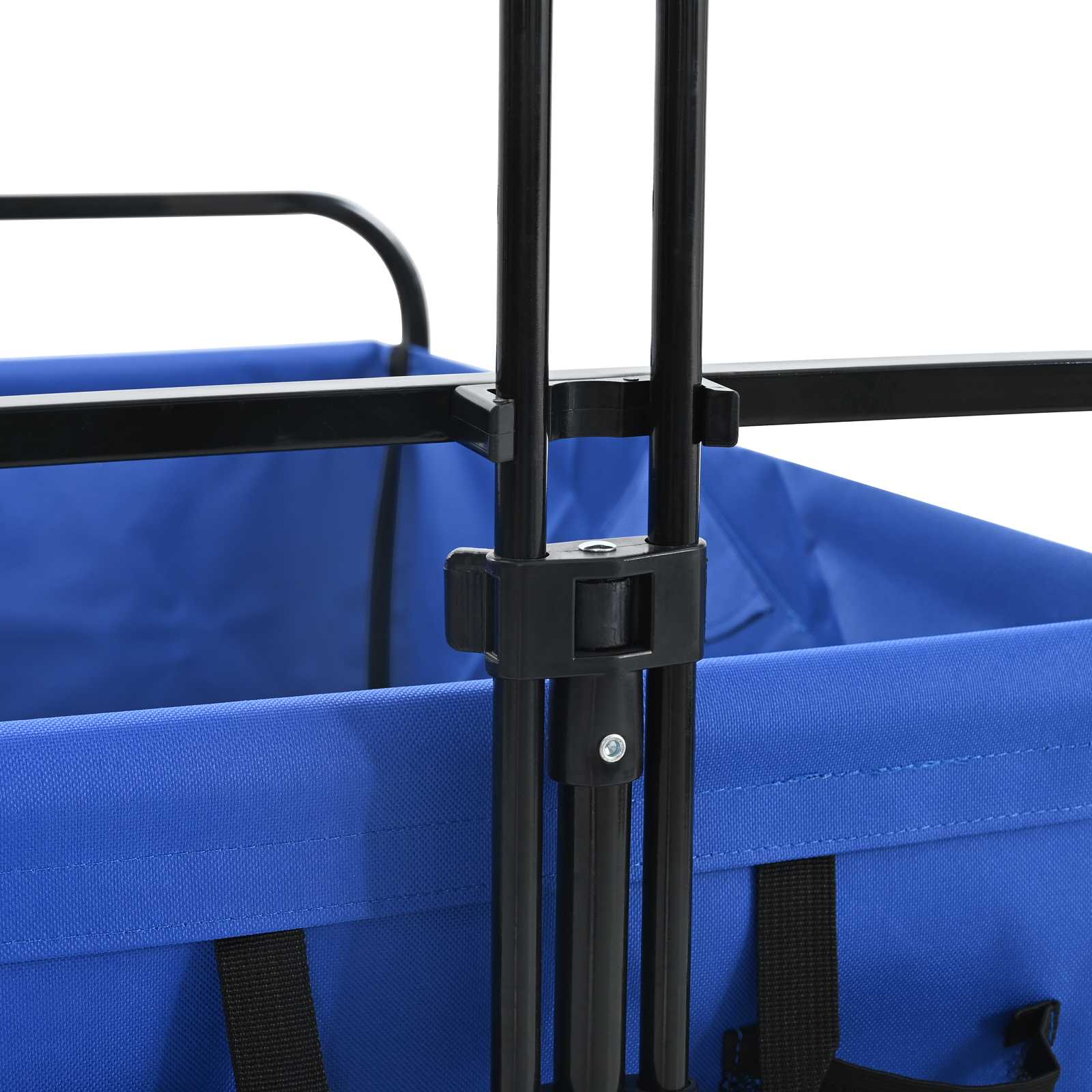 Faltwagen Blau 89 x 63 x 96 cm Stahl und Polyester-Oxford