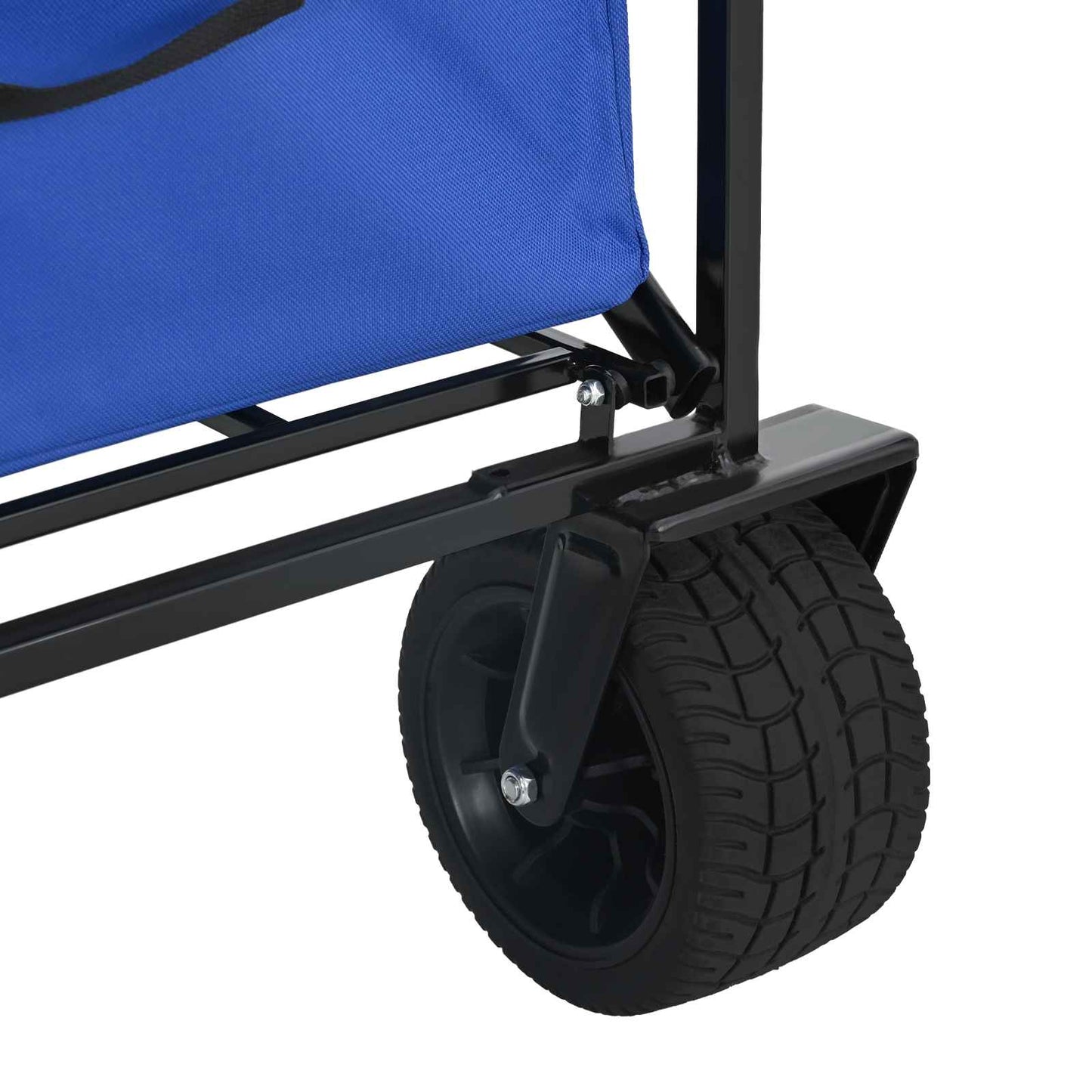 Faltwagen Blau 89 x 63 x 96 cm Stahl und Polyester-Oxford