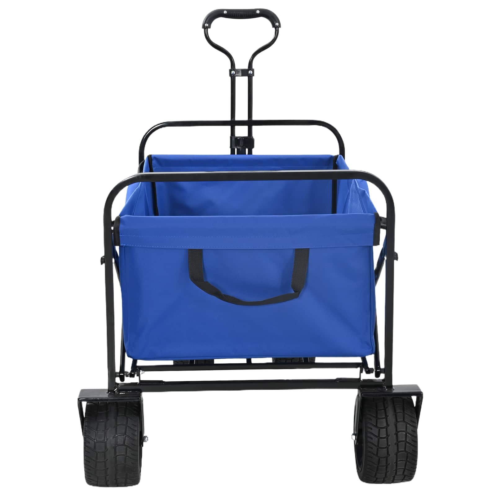 Faltwagen Blau 89 x 63 x 96 cm Stahl und Polyester-Oxford