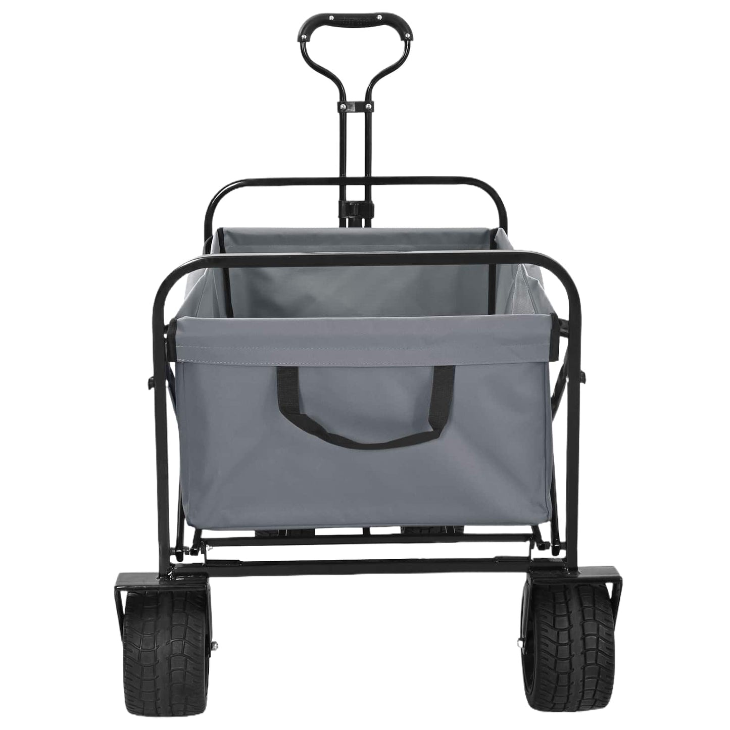 Einkaufswagen mit Bremsen Grau 89 x 63 x 96 cm