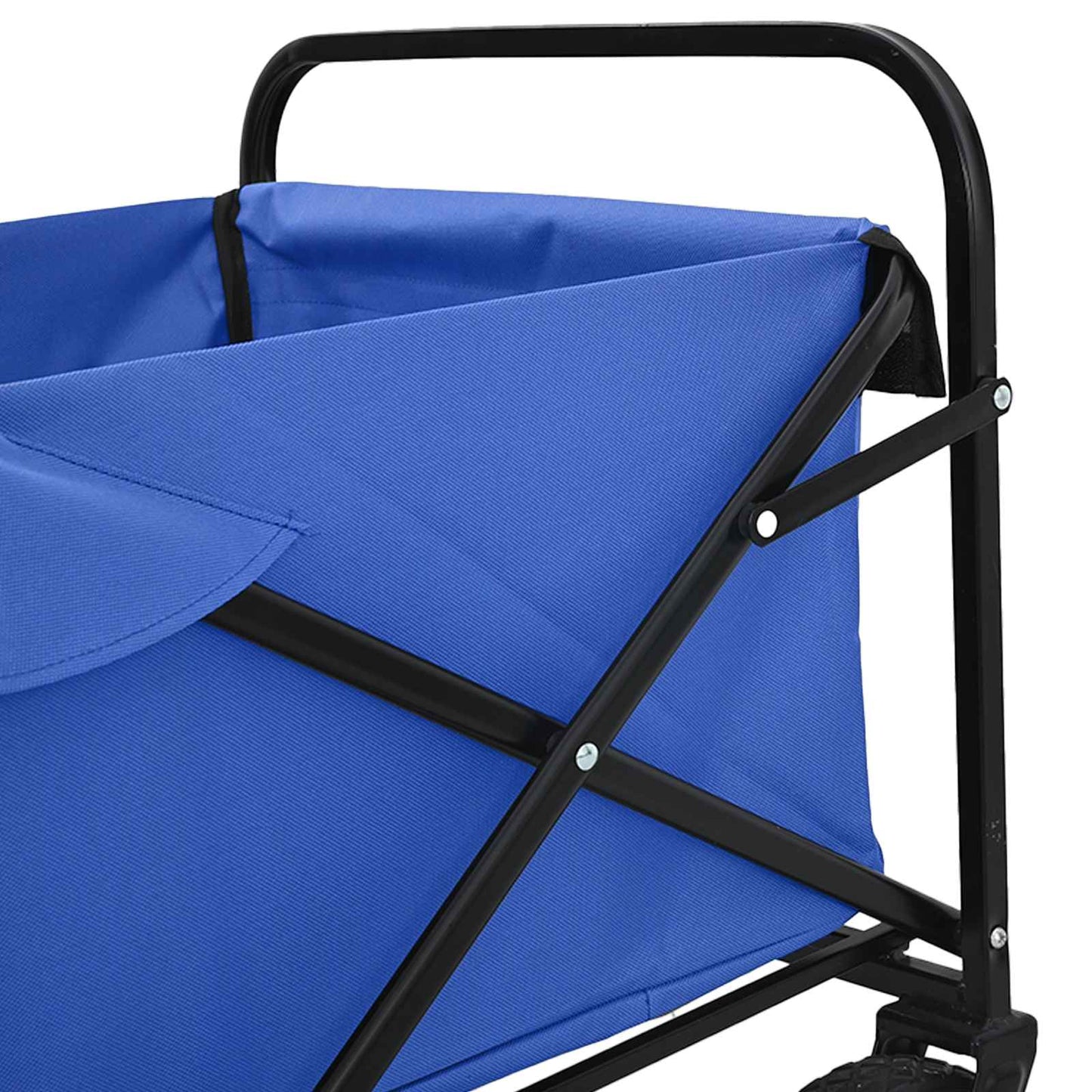 Klapp-Handwagen Blau 94 x 53 x 99 cm Oxford-Stoff