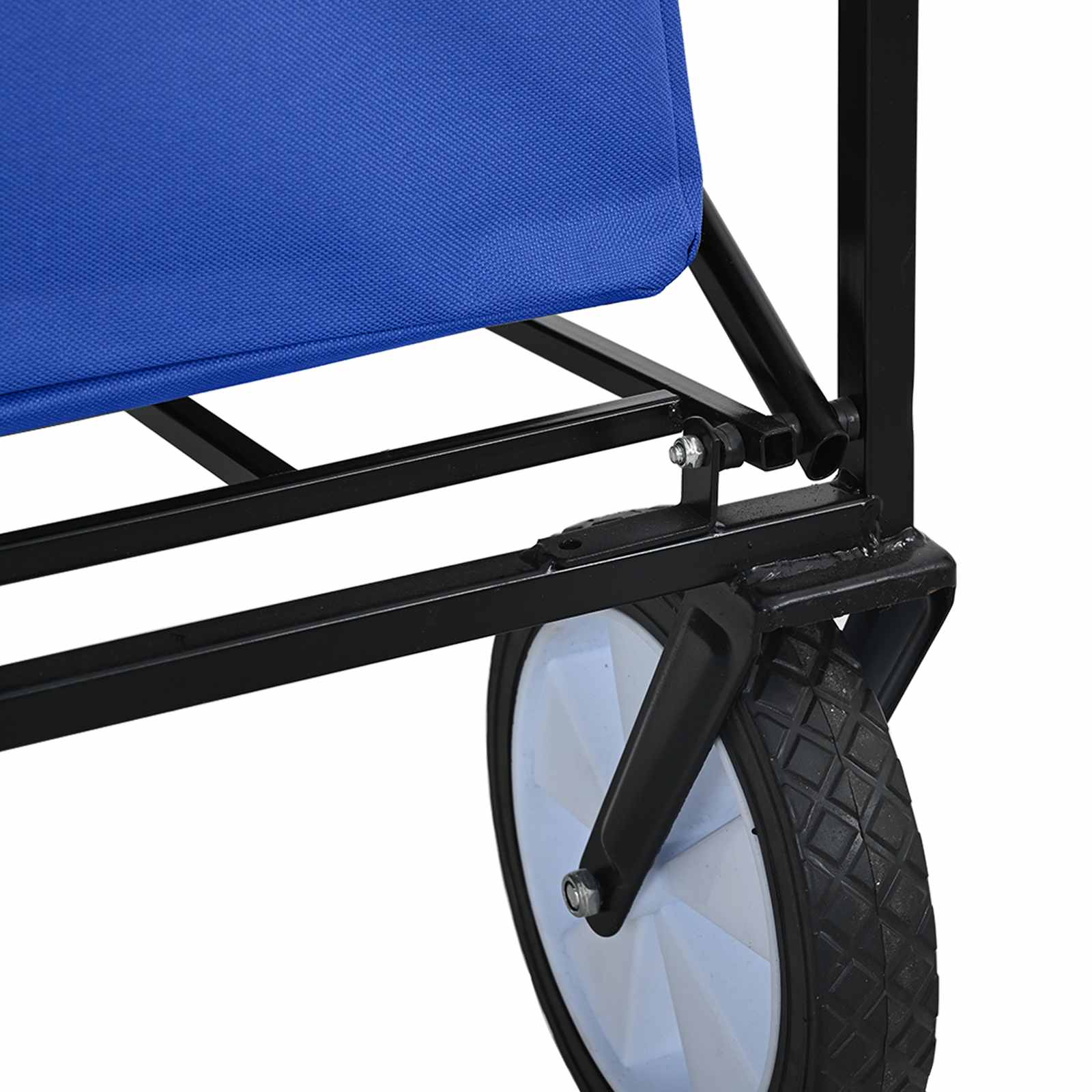 Klapp-Handwagen Blau 94 x 53 x 99 cm Oxford-Stoff