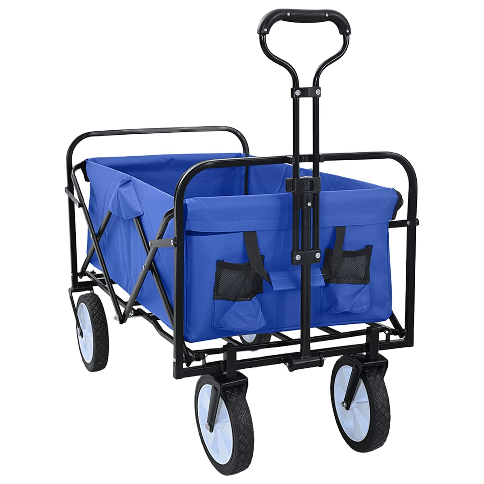 Klapp-Handwagen Blau 94 x 53 x 99 cm Oxford-Stoff