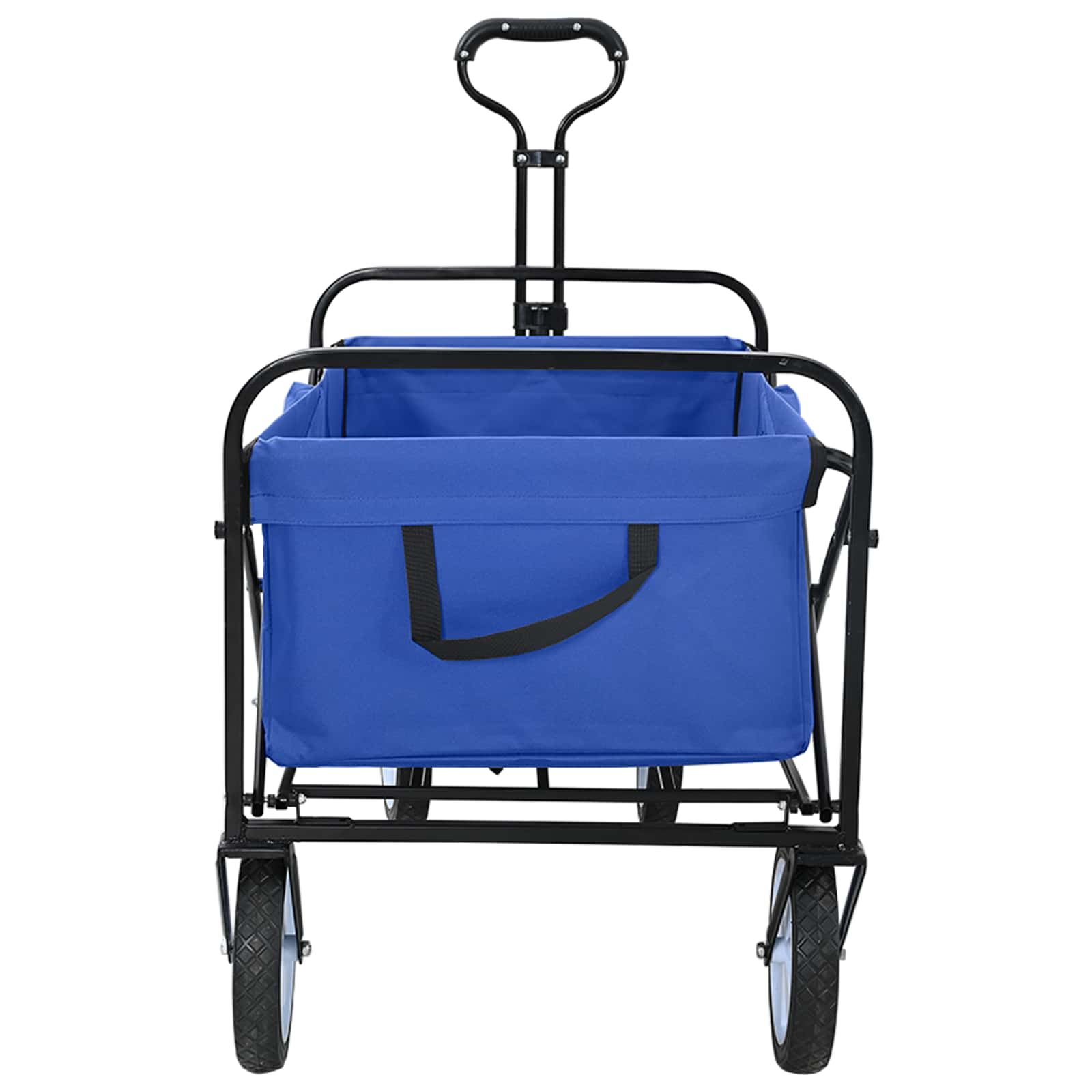 Klapp-Handwagen Blau 94 x 53 x 99 cm Oxford-Stoff