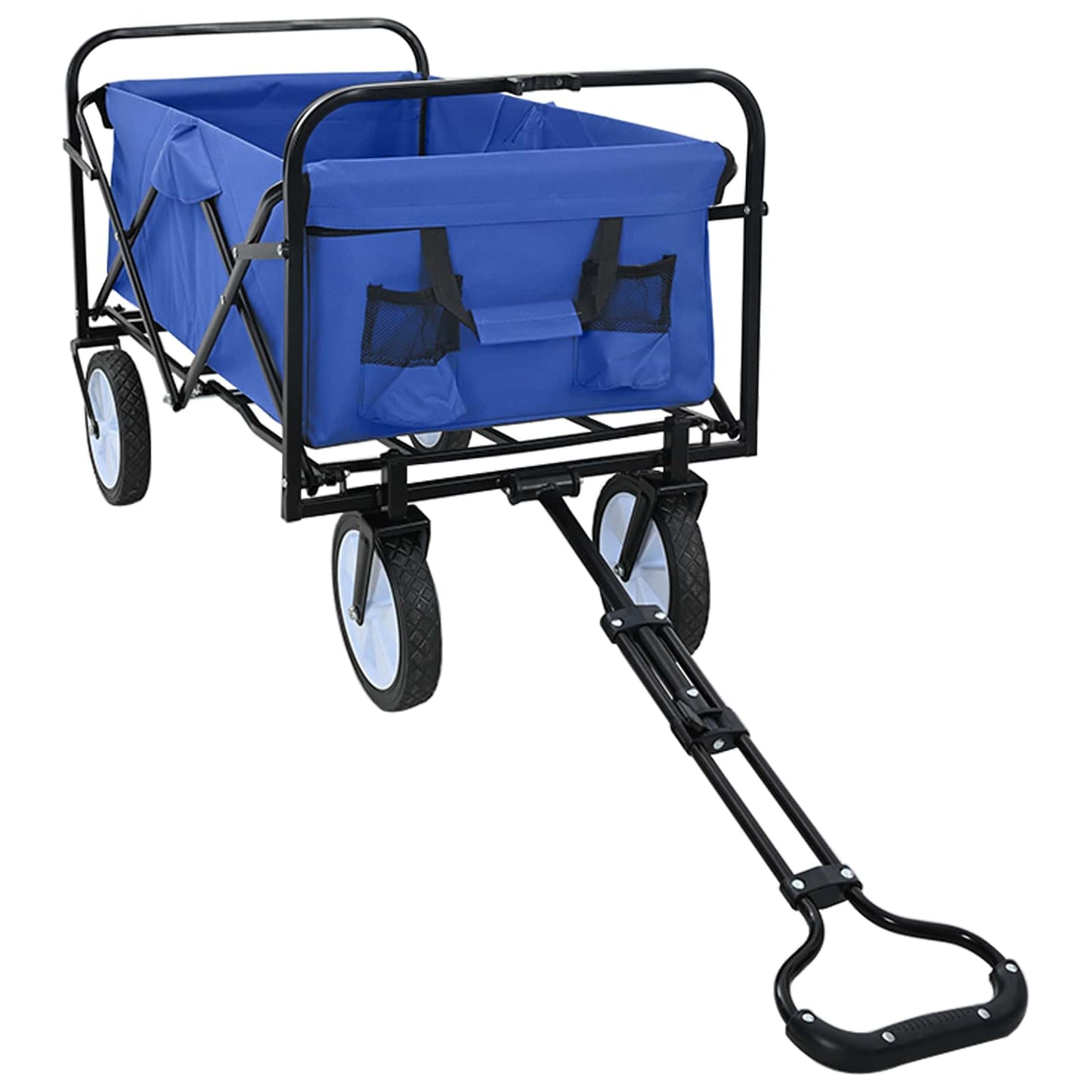 Klapp-Handwagen Blau 94 x 53 x 99 cm Oxford-Stoff