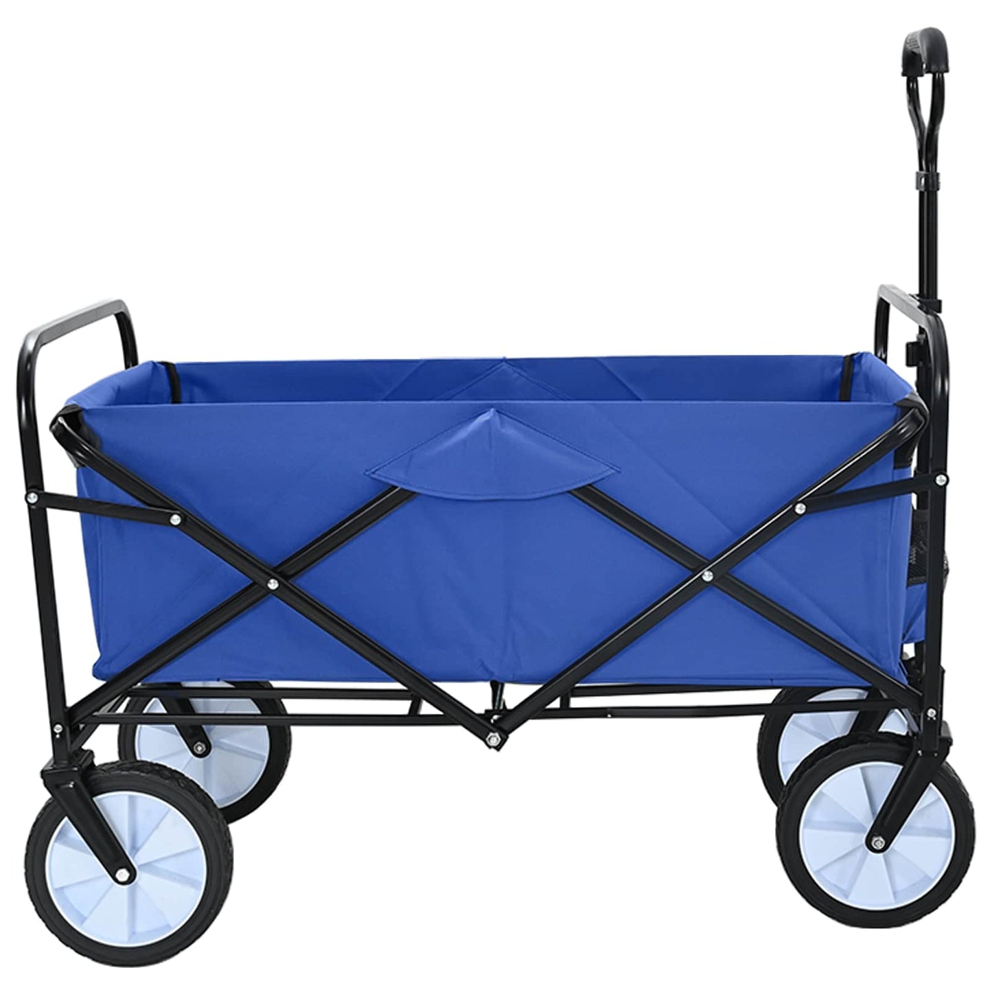 Klapp-Handwagen Blau 94 x 53 x 99 cm Oxford-Stoff