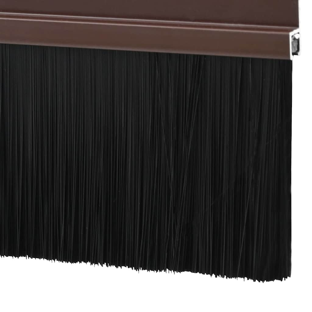 Self-adhesive Door Brush Seals 2 Stk. 100 cm Aluminiumlegierung
