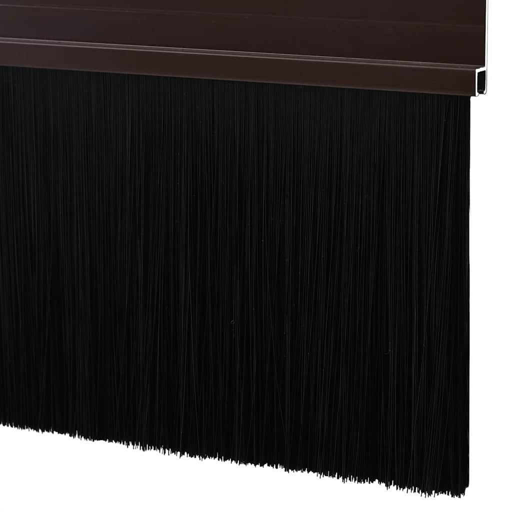 Self-adhesive Door Brush Seals 6 Stk. 100 cm Aluminiumlegierung