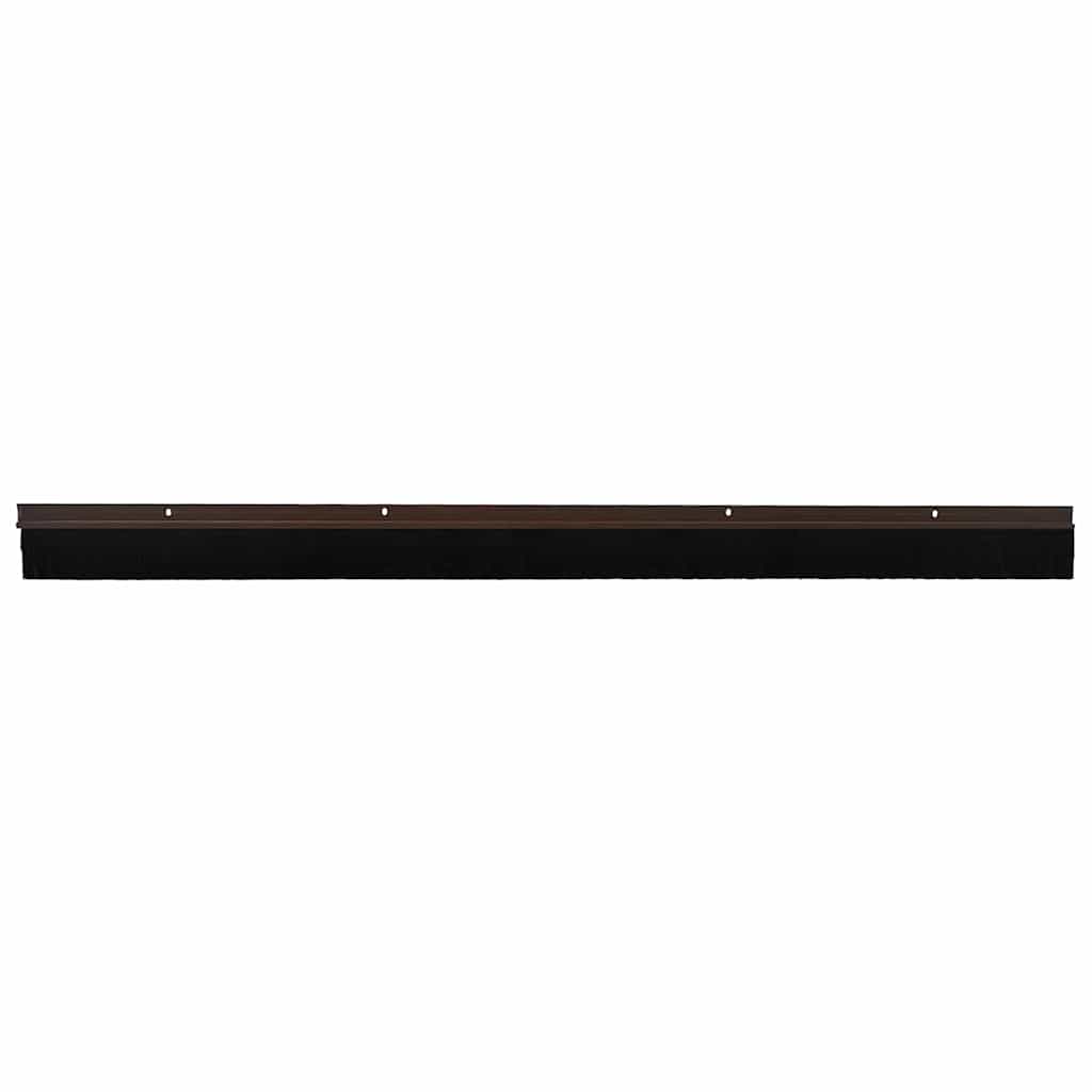 Aufsteck Türbürstendichtungen 6 Stk. 100 cm Aluminiumlegierung