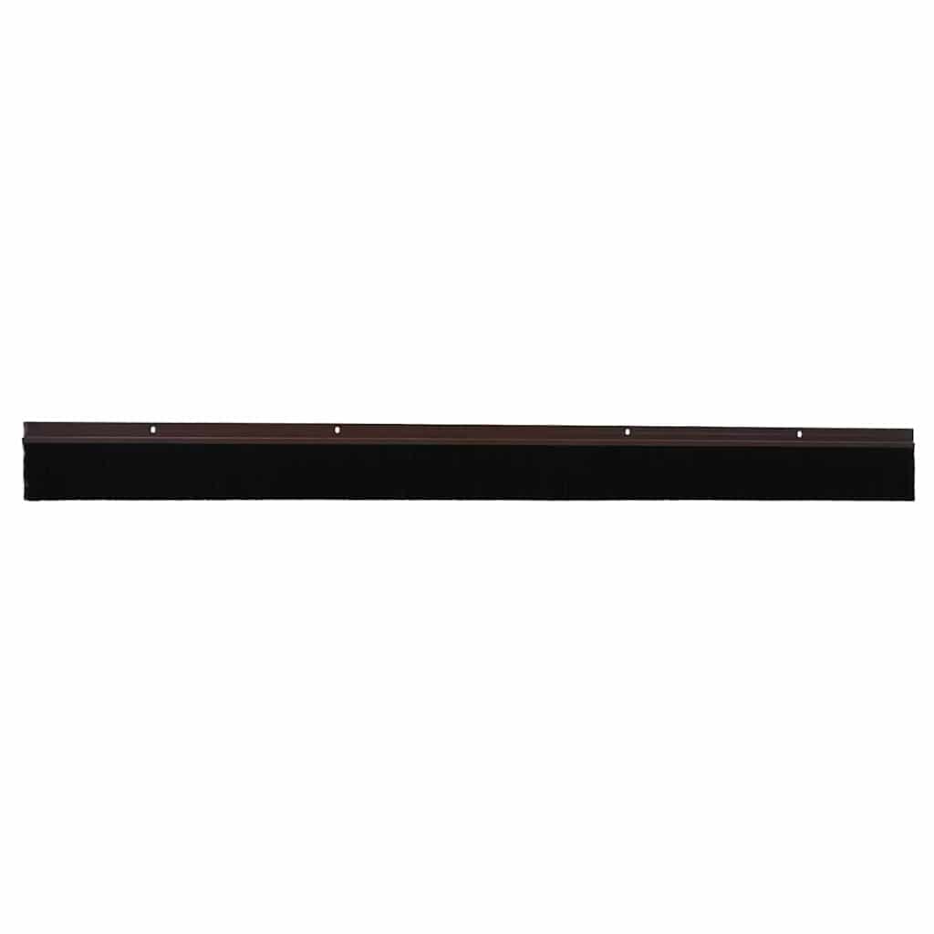 Aufsteck Türbürstendichtungen 6 Stk. 100 cm Aluminiumlegierung