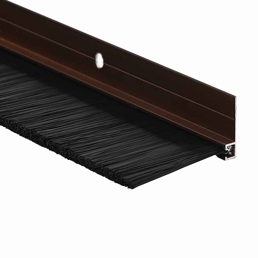 Aufsteck Türbürstendichtungen 6 stk. 100 cm Aluminiumlegierung