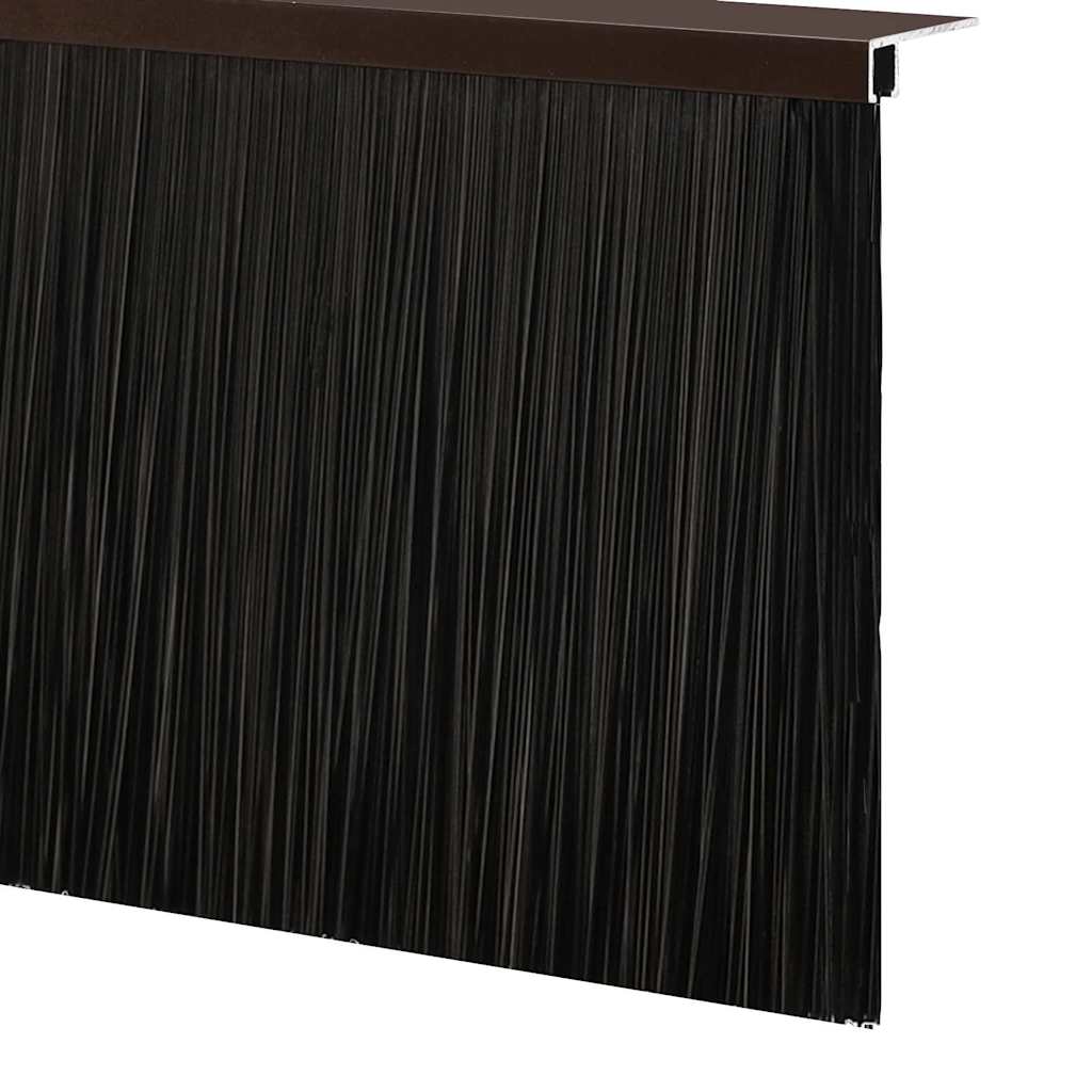 Aufsteck Türbürstendichtungen 12 Stk. 100 cm Aluminiumlegierung
