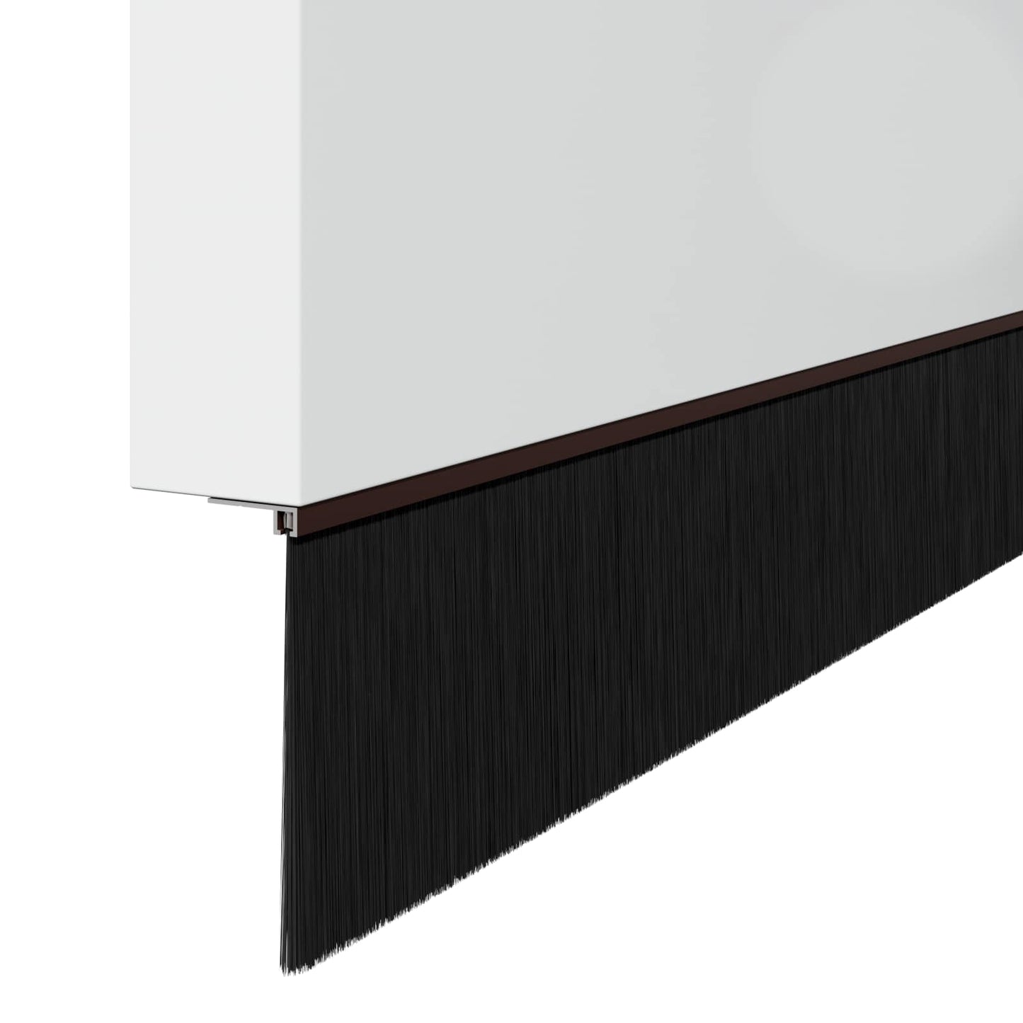 Aufsteck Türbürstendichtungen 12 Stk. 100 cm Aluminiumlegierung