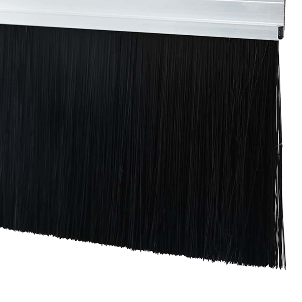Self-adhesive Door Brush Seals 2 Stk. 100 cm Aluminiumlegierung