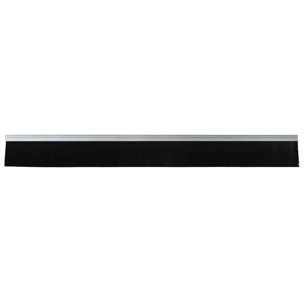Self-adhesive Door Brush Seals 2 Stk. 100 cm Aluminiumlegierung
