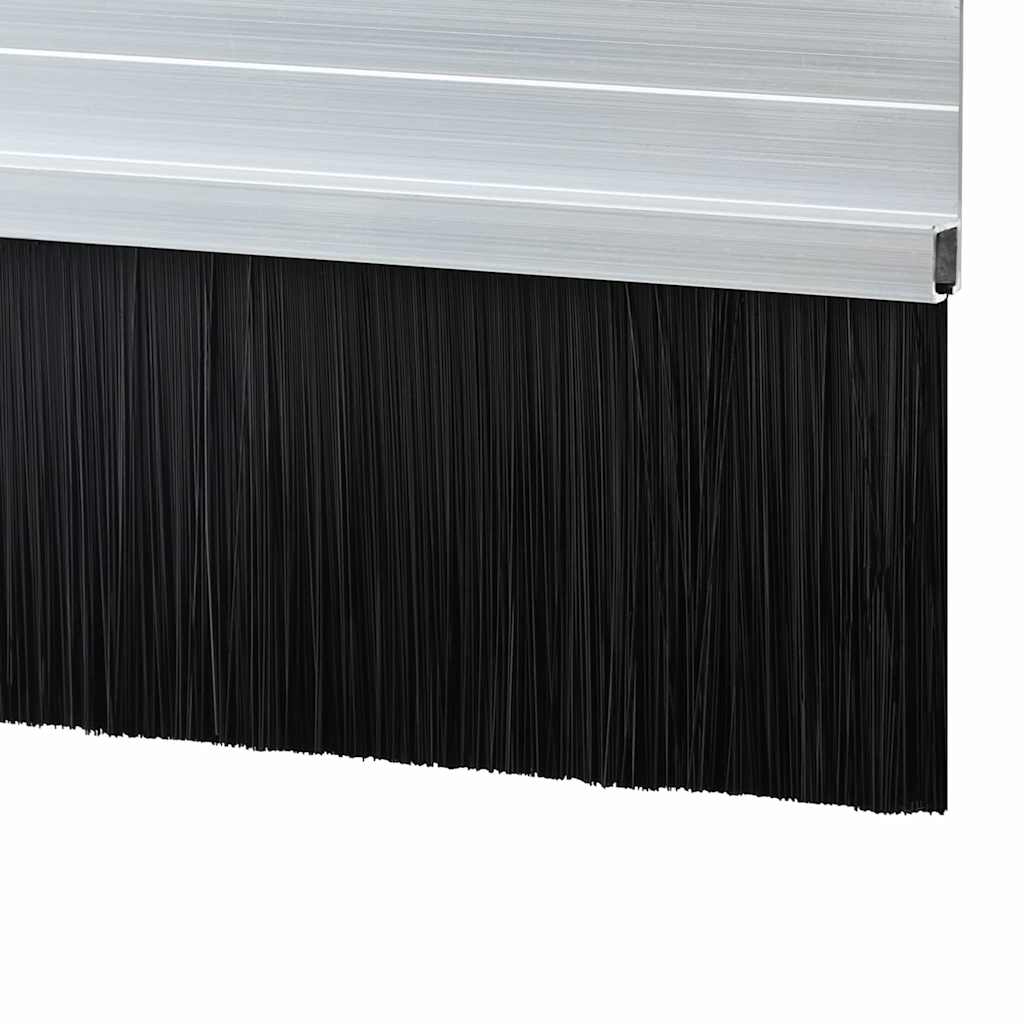 Self-adhesive Door Brush Seals 6 Stk. 100 cm Aluminiumlegierung