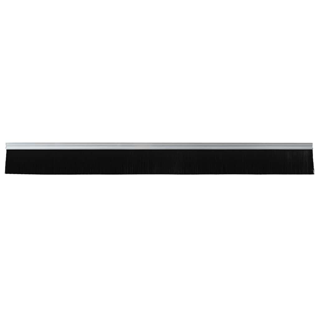 Self-adhesive Door Brush Seals 6 Stk. 100 cm Aluminiumlegierung