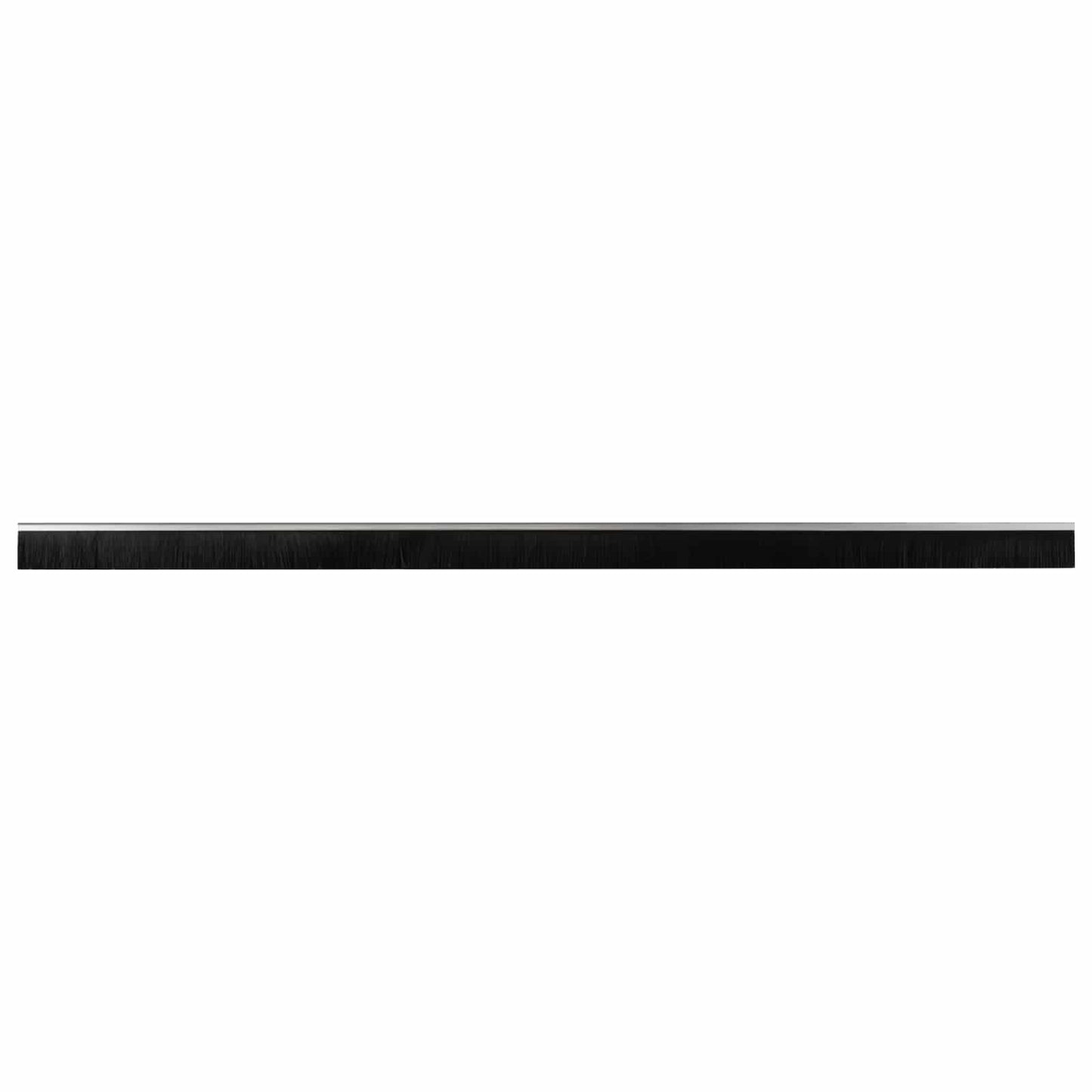Selbstklebende Türbürstendichtungen 2 stk. Silber 100 cm