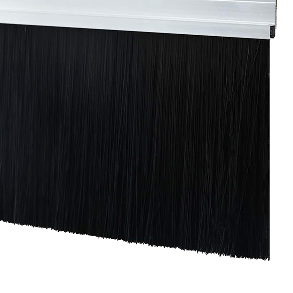 Aufsteck Türbürstendichtungen 6 Stk. 100 cm Aluminiumlegierung