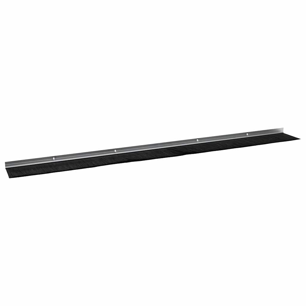 Aufsteck Türbürstendichtungen 6 Stk. 100 cm Aluminiumlegierung