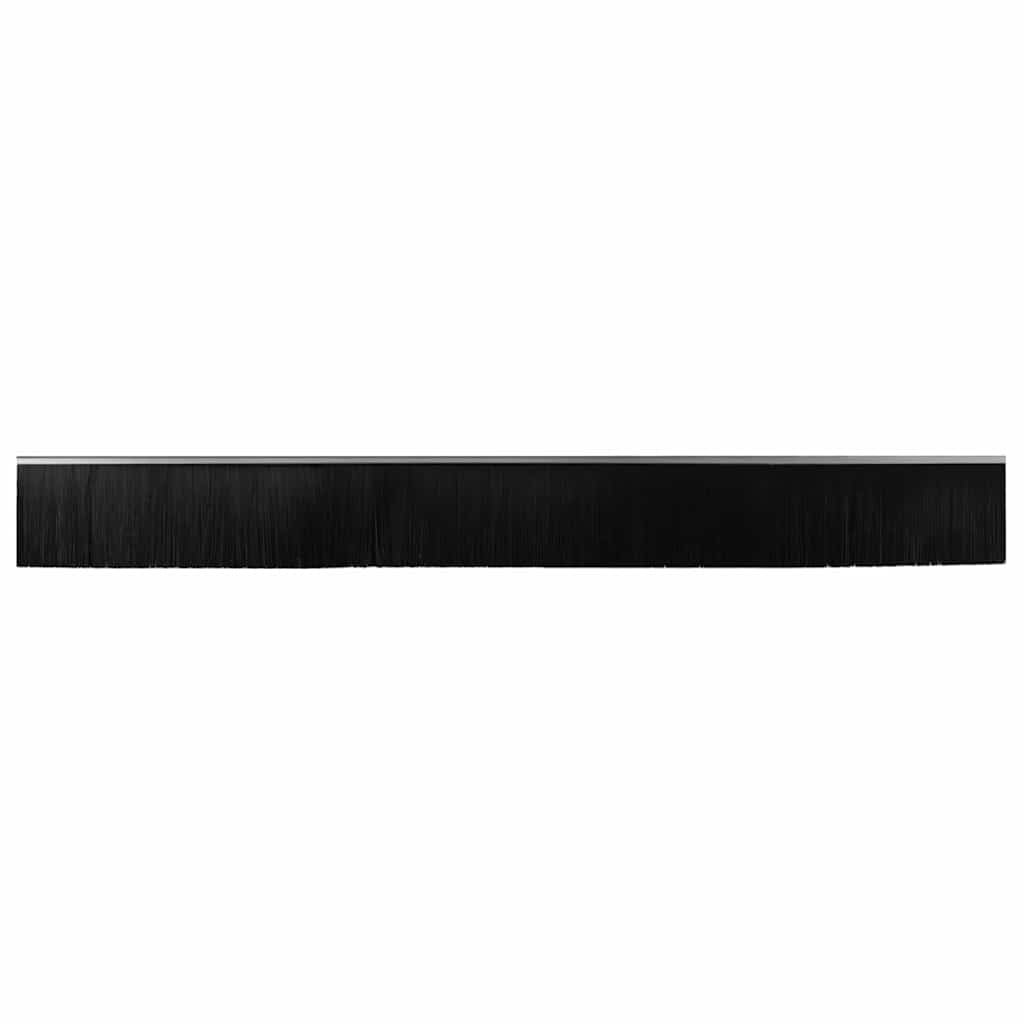 Aufsteck Türbürstendichtungen 6 Stk. 100 cm Aluminiumlegierung