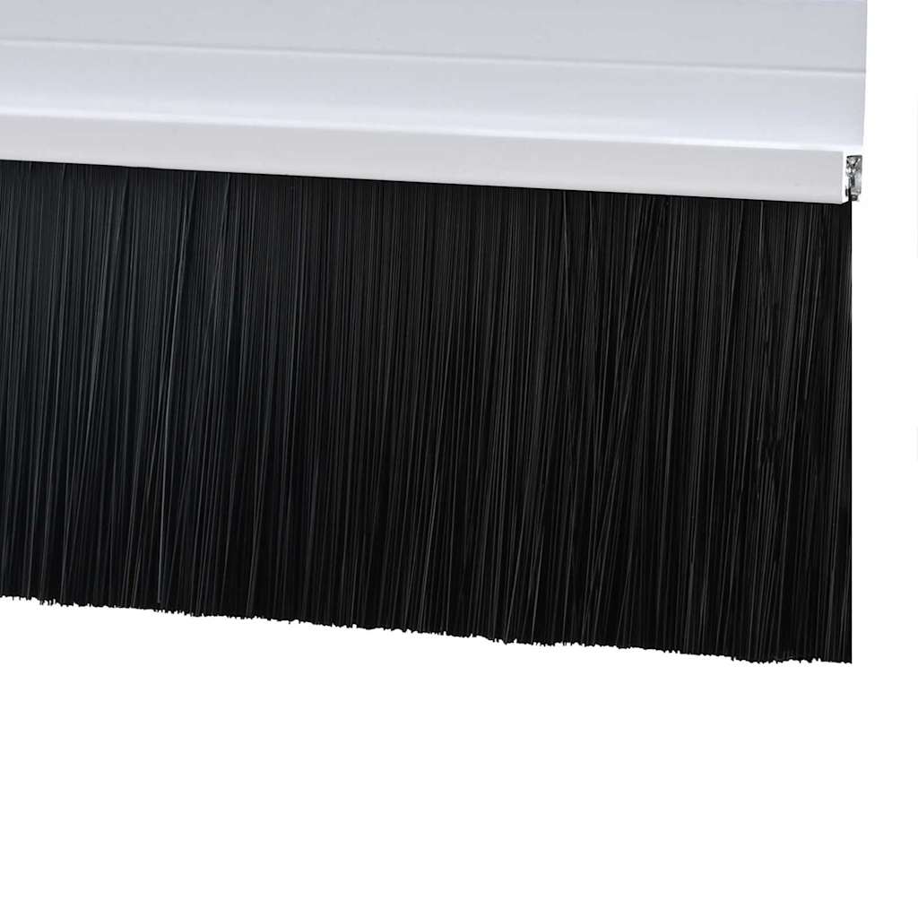 Self-adhesive Door Brush Seals 2 stk. 100 cm Aluminiumlegierung