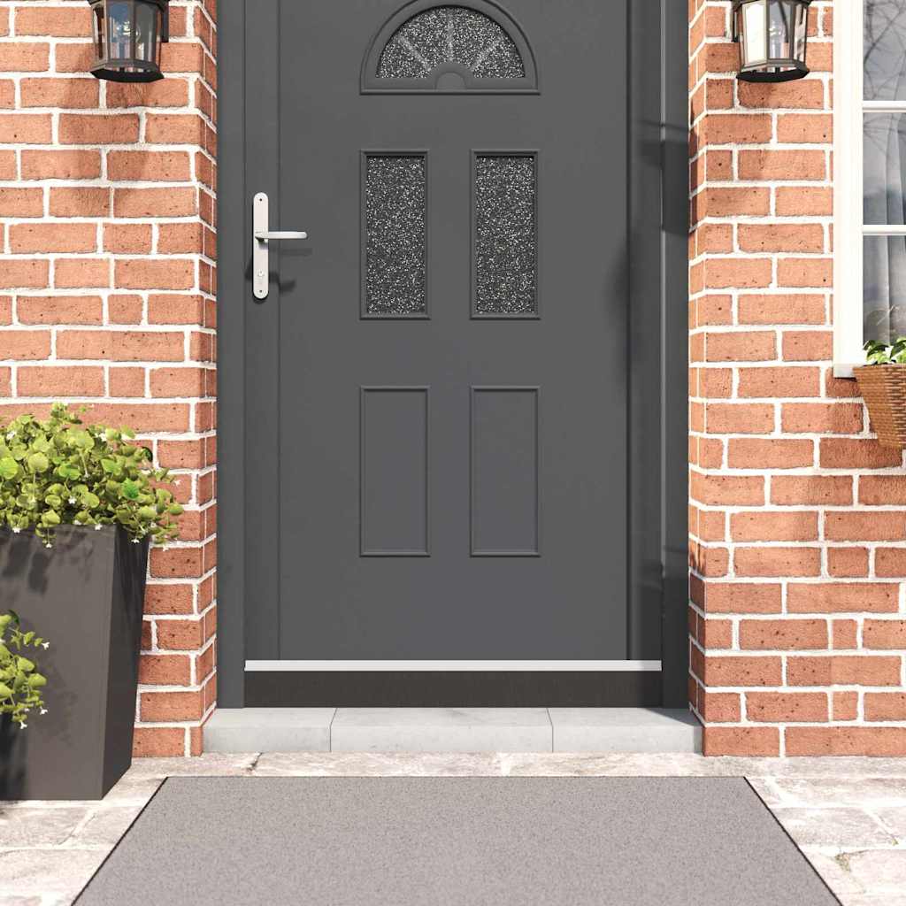 Self-adhesive Door Brush Seals 6 stk. 100 cm Aluminiumlegierung