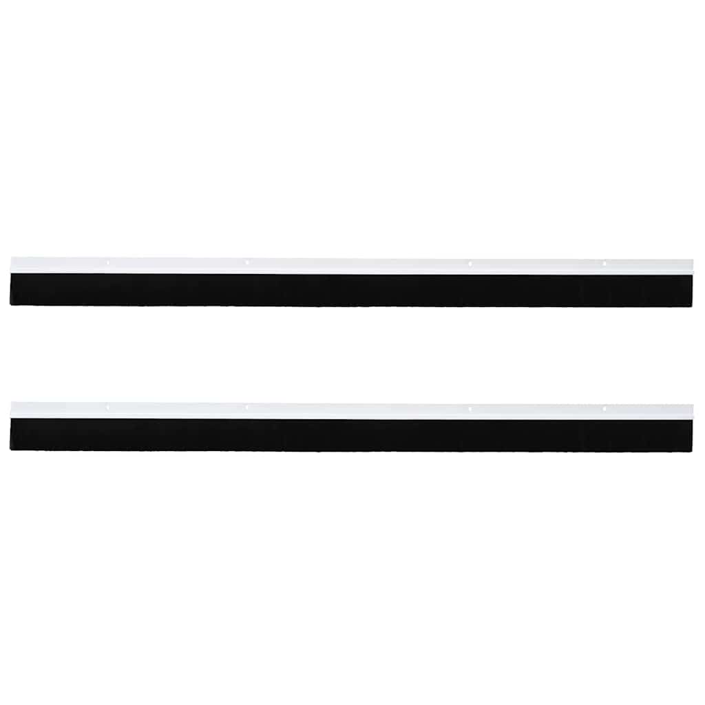 Aufsteck Türbürstendichtungen 2 Stk. 100 cm Aluminiumlegierung